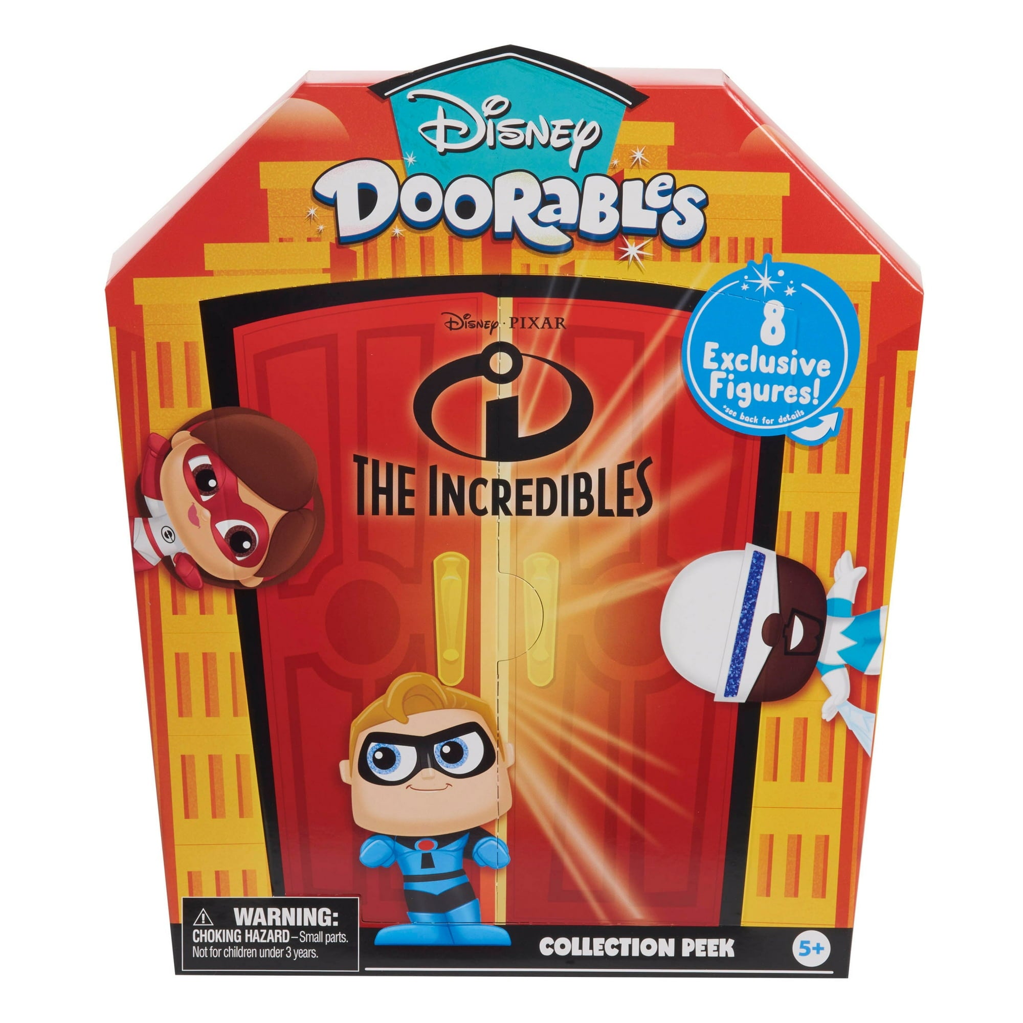 Disney Doorables NEW The Incredibles Collector Peek, Collectible Blind Bag Figures, Kids Toys for Ages 5 up