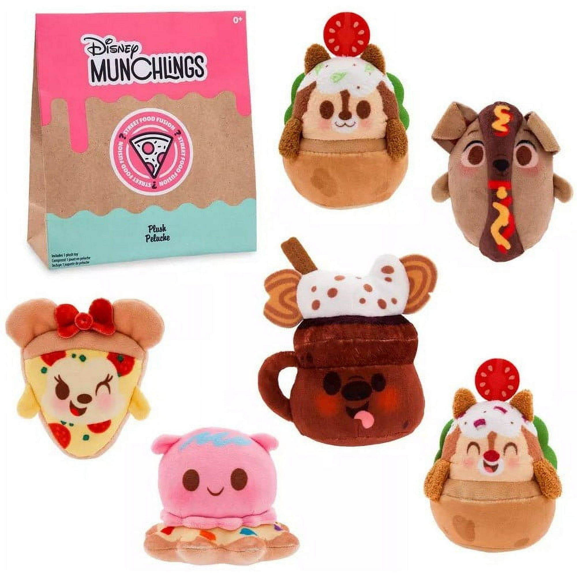 Disney Micro Plush Street Food Fusion Mystery Pack