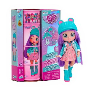 BFF by Cry Babies Lala 8 inch Fashion Doll with 9+ Surprises - Ages 4 Years and up 7.8 inch doll