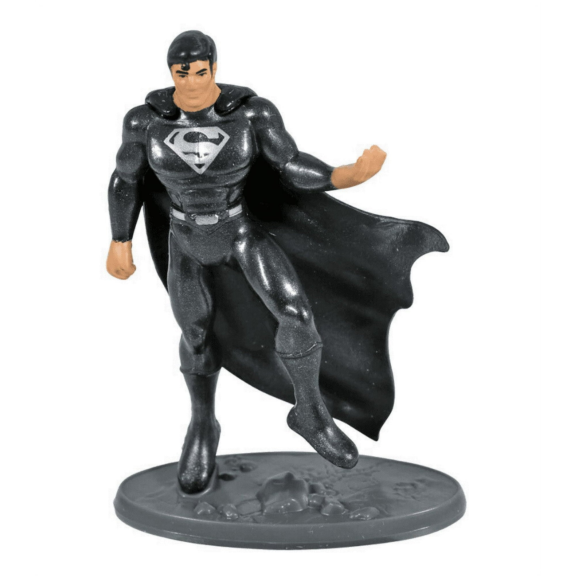 Justice League DC Micro 2" Superman (Black And Grey) Figurine