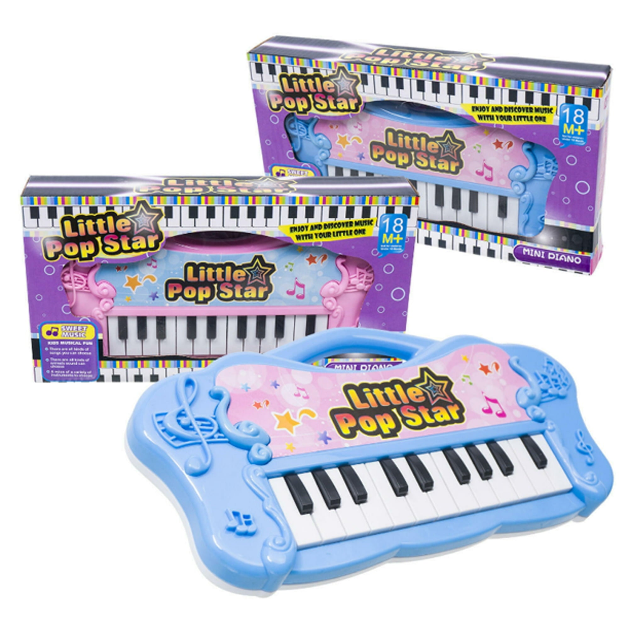Little Pop Star Mini Piano with Sound! Baby Mini Piano for Musical Fun (Color Varys)