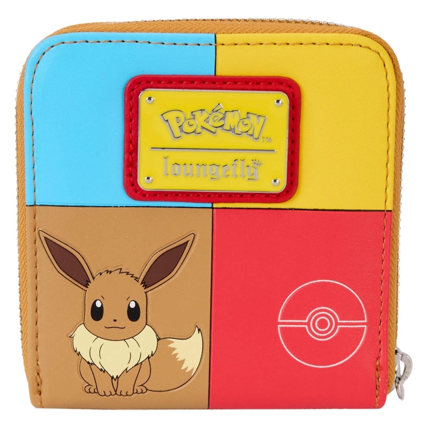 Loungefly: Pokemon Color Black Zip Around Wallet, Compact and Stylish Design