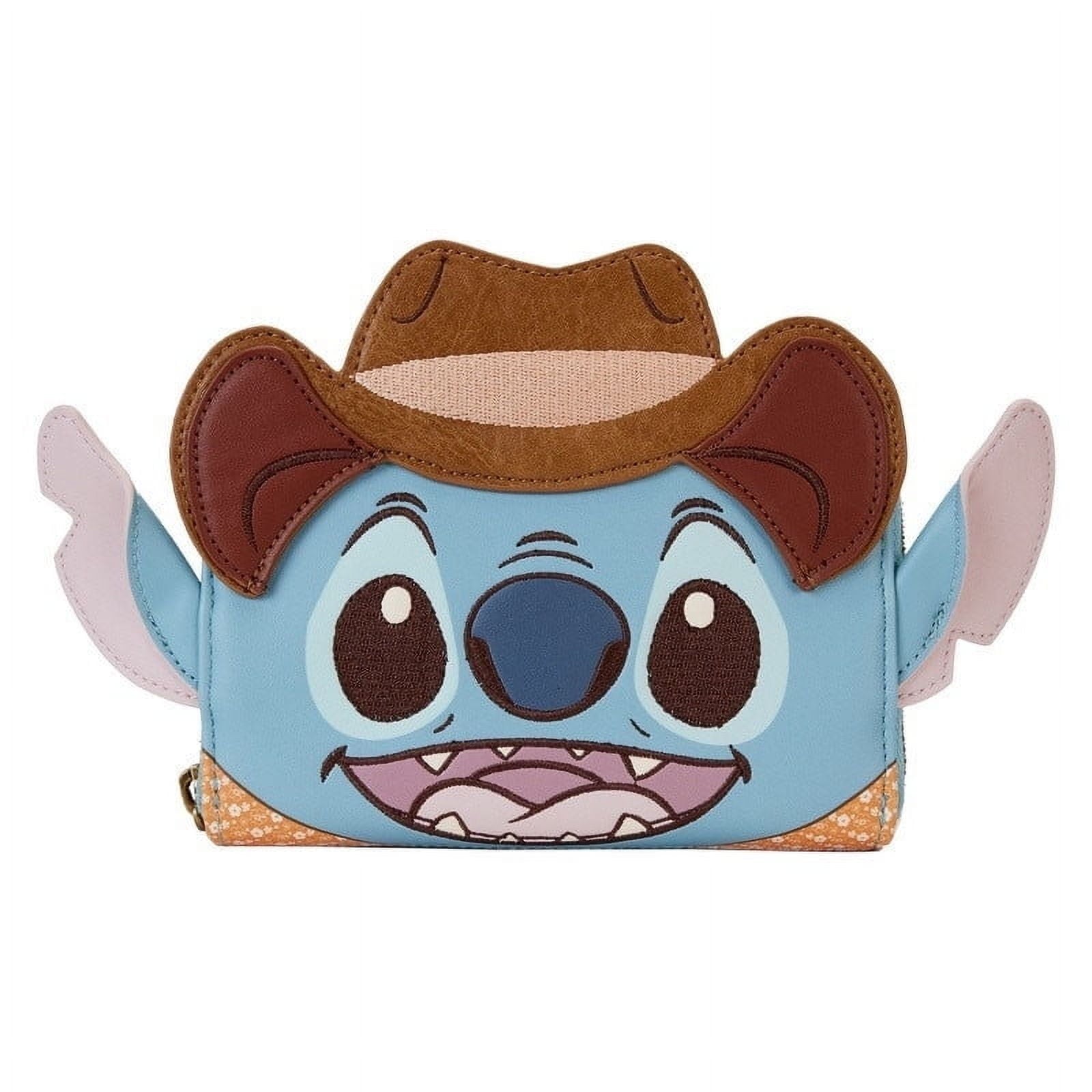Loungefly: Stitch Western Exclusive Zip Around Wallet, Compact and Stylish Design