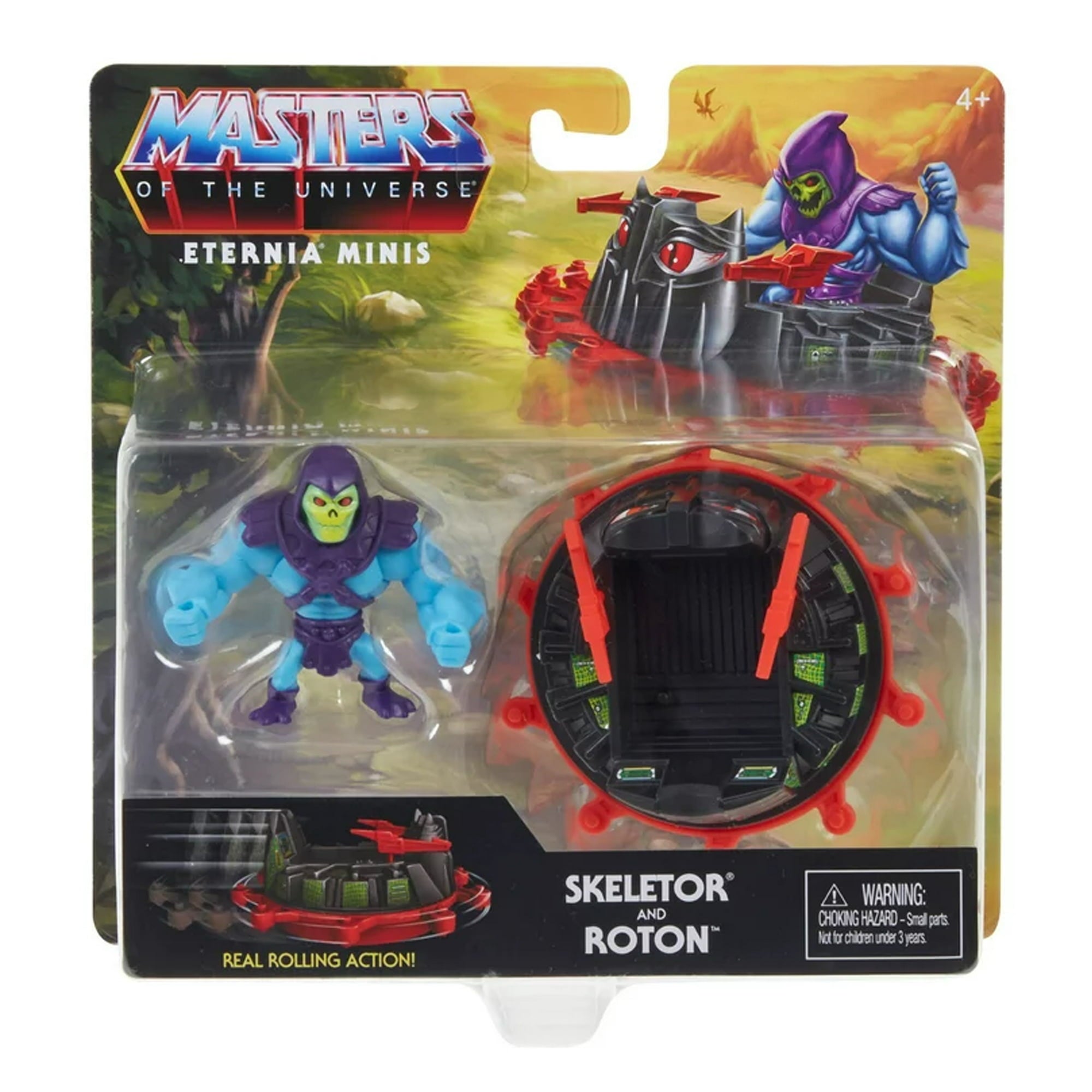 Masters Of The Universe Eternia Minis Skeletor & Roton Pack Play Figure for Ages 5 and Up