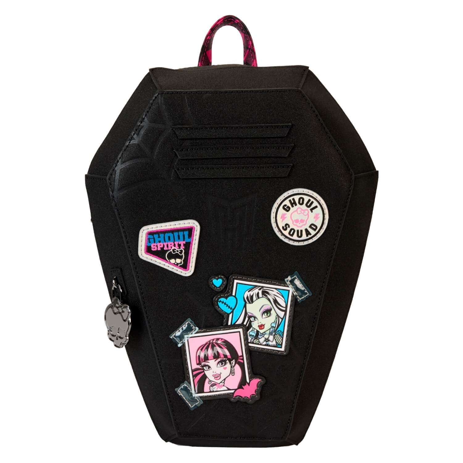 Loungefly: Mattel Monster High Crypt Locker Backpack – Stylish, Compact Design