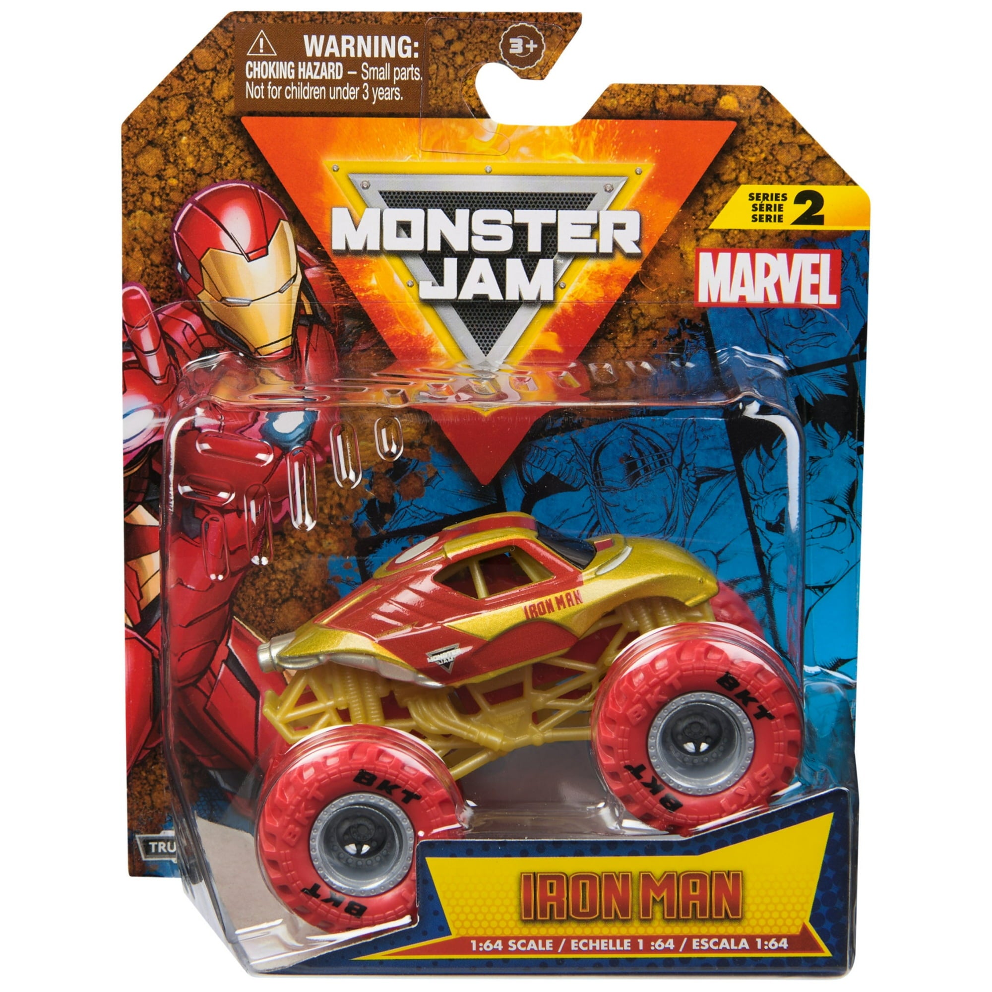 Monster Jam, Marvel Official Iron Man Monster Truck