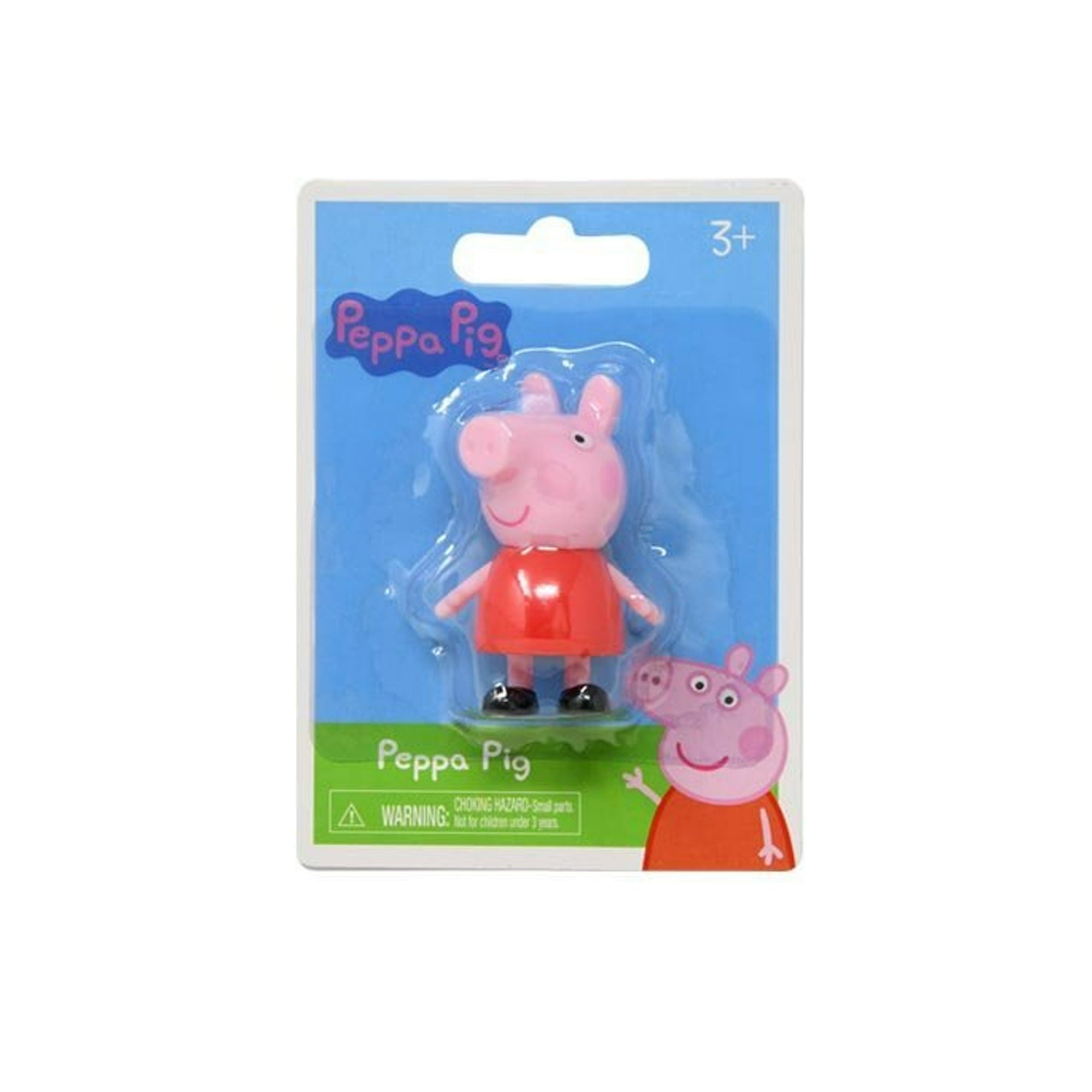 Peppa Pig Miniature Figure On Blister Card - Peppa Pig
