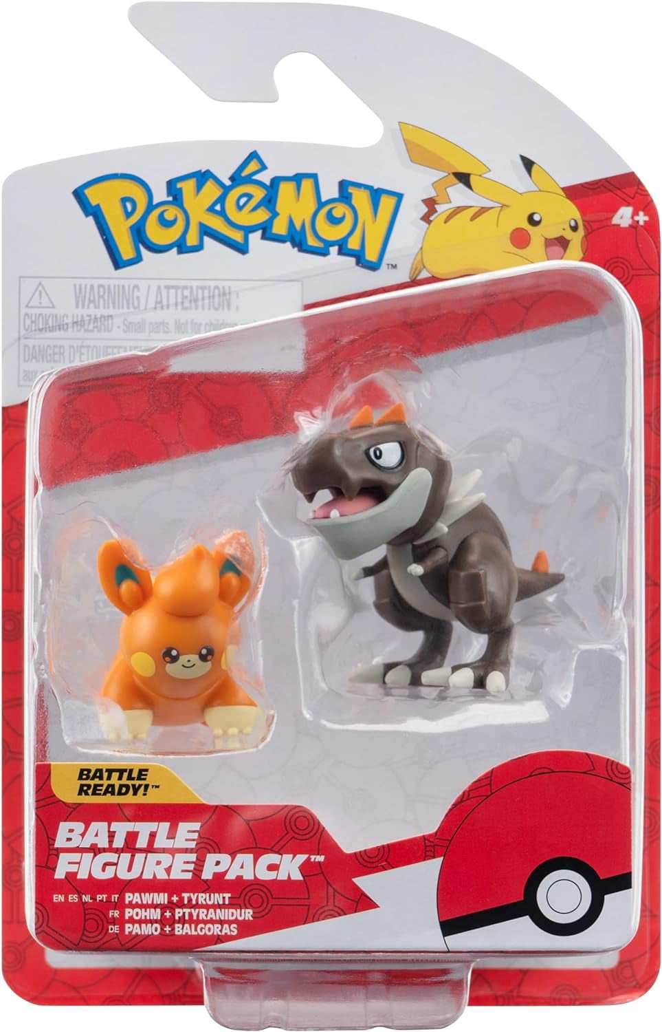 Pokémon Duo Battle Edition: Pawmi & Tyrunt 2 Inch Battle Figures