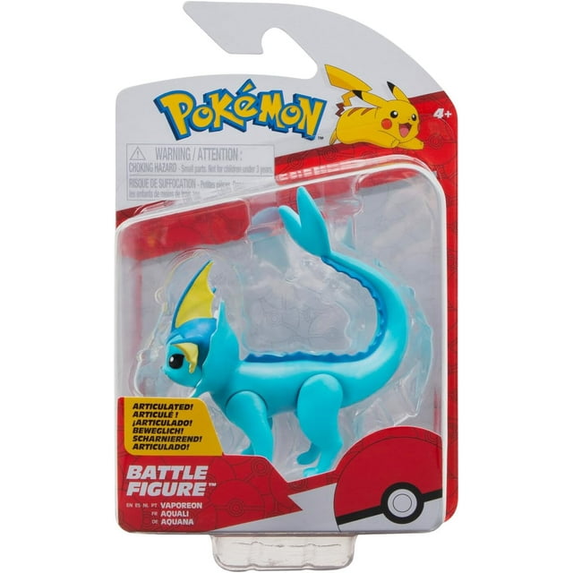 Pokemon Battle Pack Figures 2-3" 1 Pack - Vaporeon