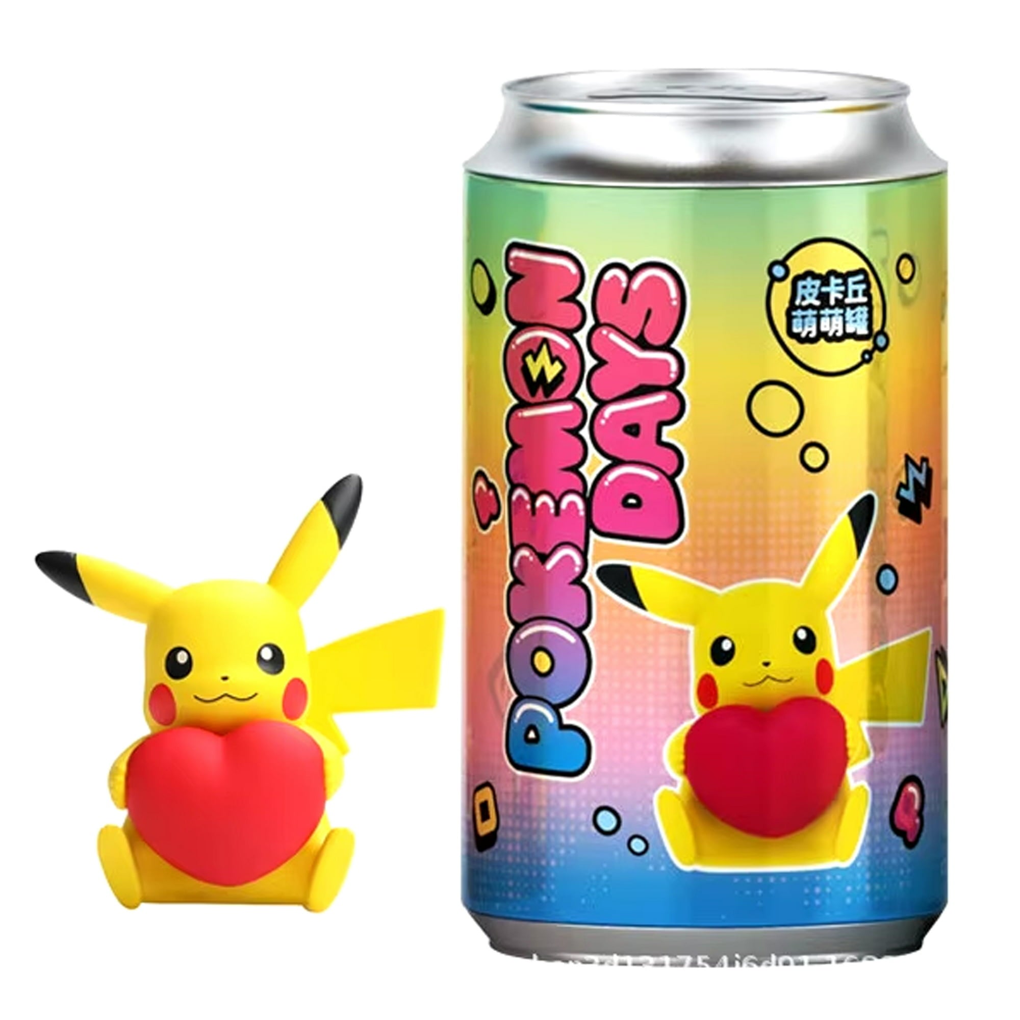 Pokemon Pikachu Cute Miniature Figure, Mystery Can Collectible, For Ages 4 And Up