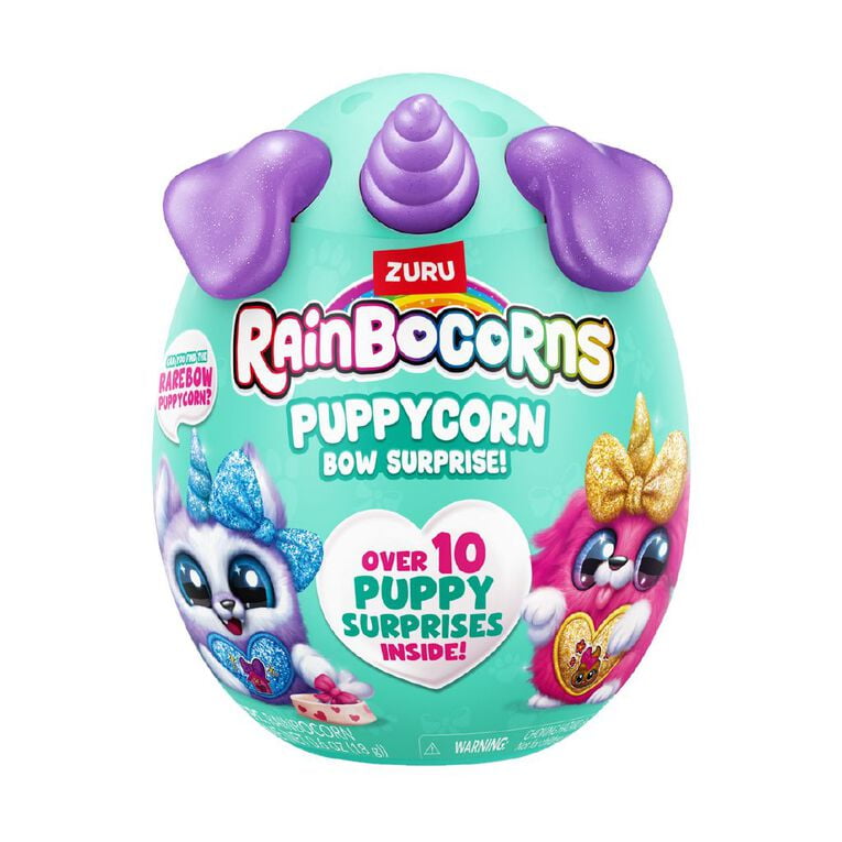 Puppycorn Paws and Bow Surprise: Delightful Novelty & Gag Toy, Purple, Styles May Vary, Ages 3 And Up