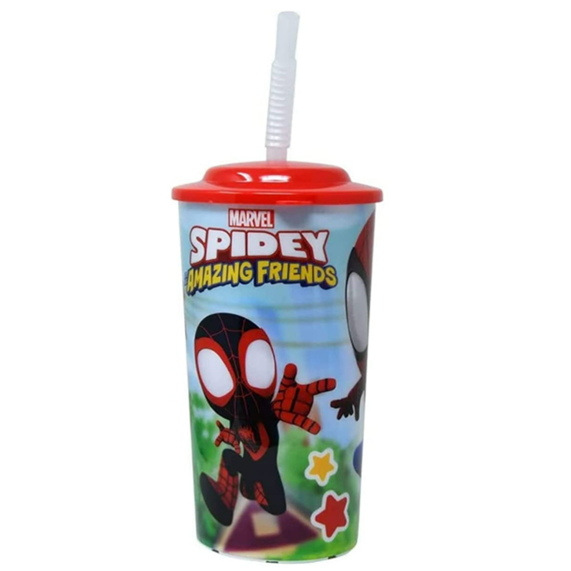 Spidey and Friends 16 oz. Tumbler with Lid - 1 Pack