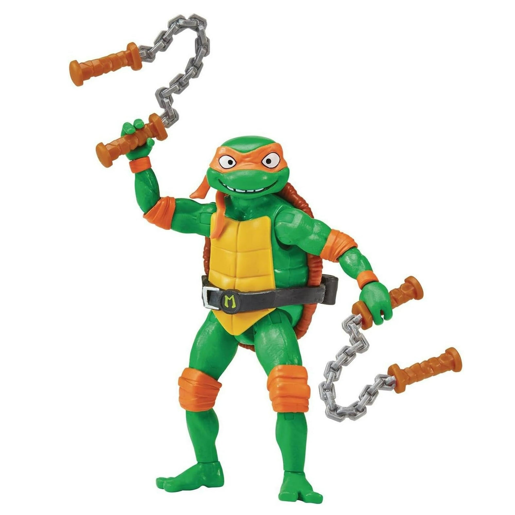 Teenage Mutant Ninja Turtles: Mutant Mayhem 4.25” Michelangelo Basic Action Figure by Playmates Toys