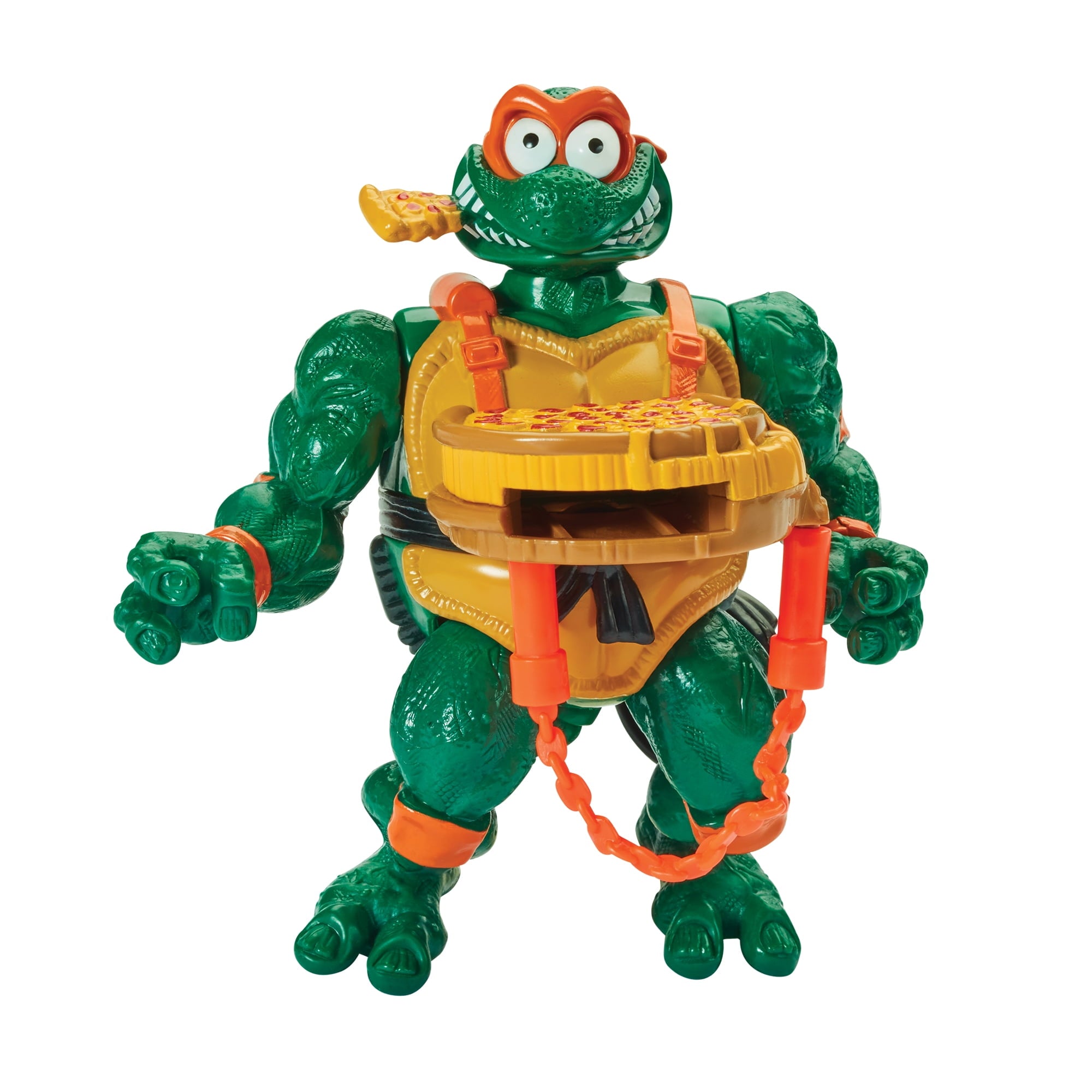 Playmates Teenage Mutant Ninja Turtles Pizza Tossin Mike Action Figure, (6")