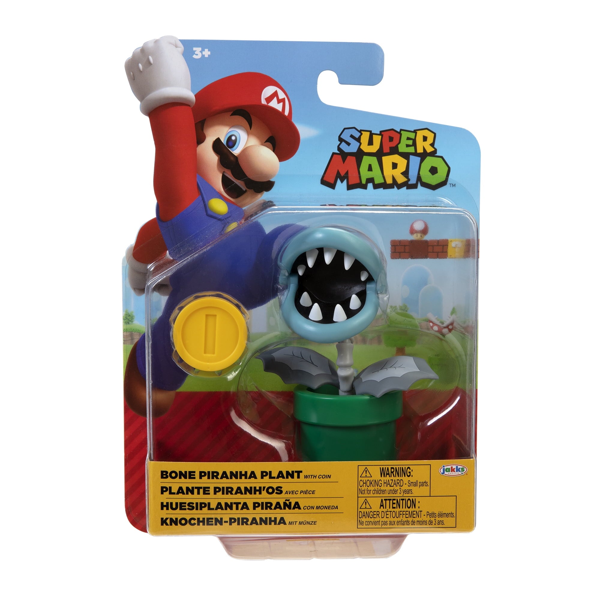 World of Nintendo 4" Figures - BNE Piranah Plant
