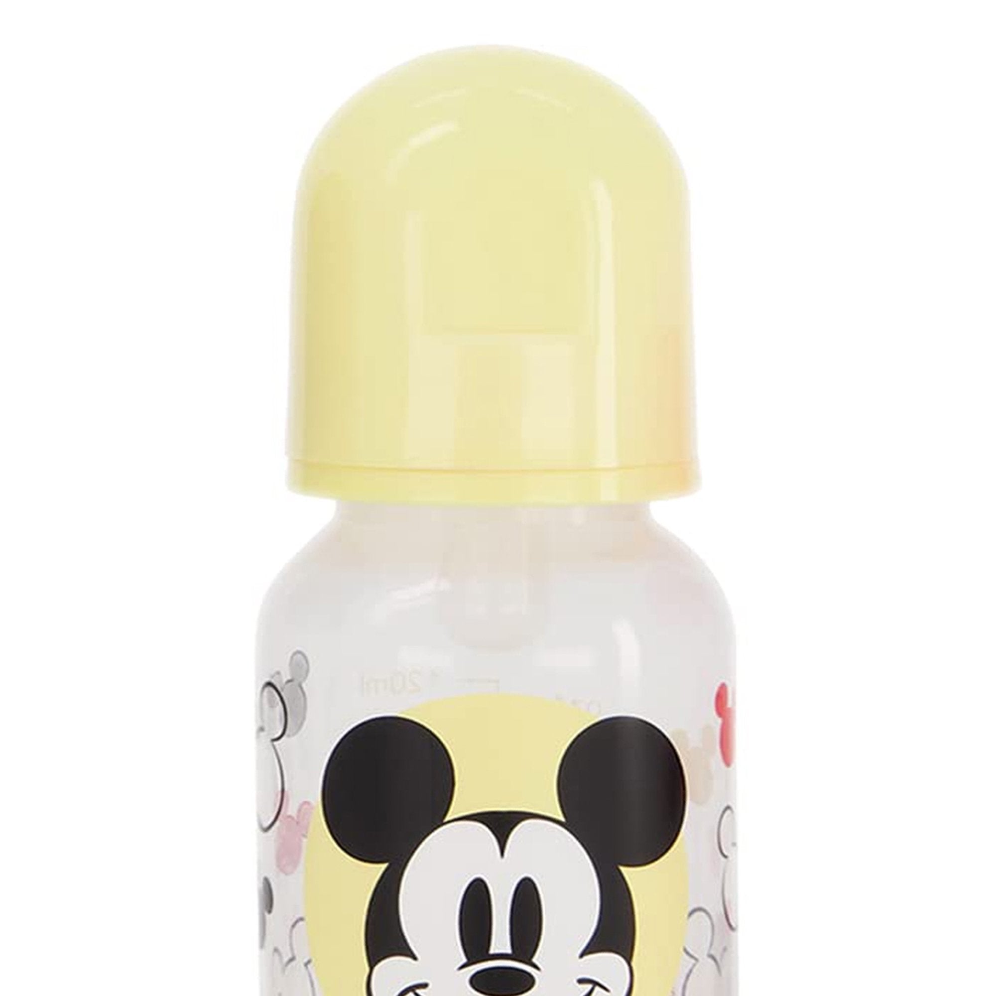 Disney Baby Mickey Mouse Yellow Face Mickey 5 oz Baby Bottle