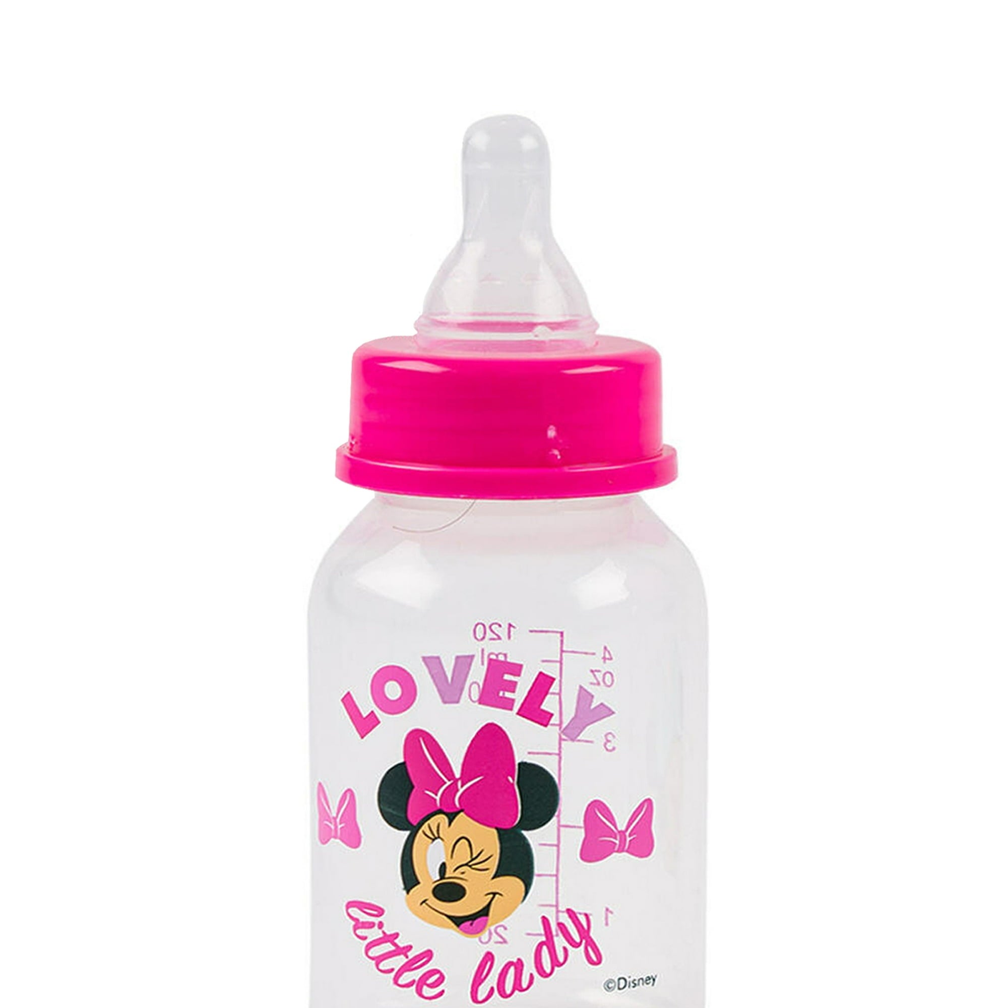 Disney Baby Minnie Mouse Minnie Lovely Little Lady 5 oz Baby Bottle