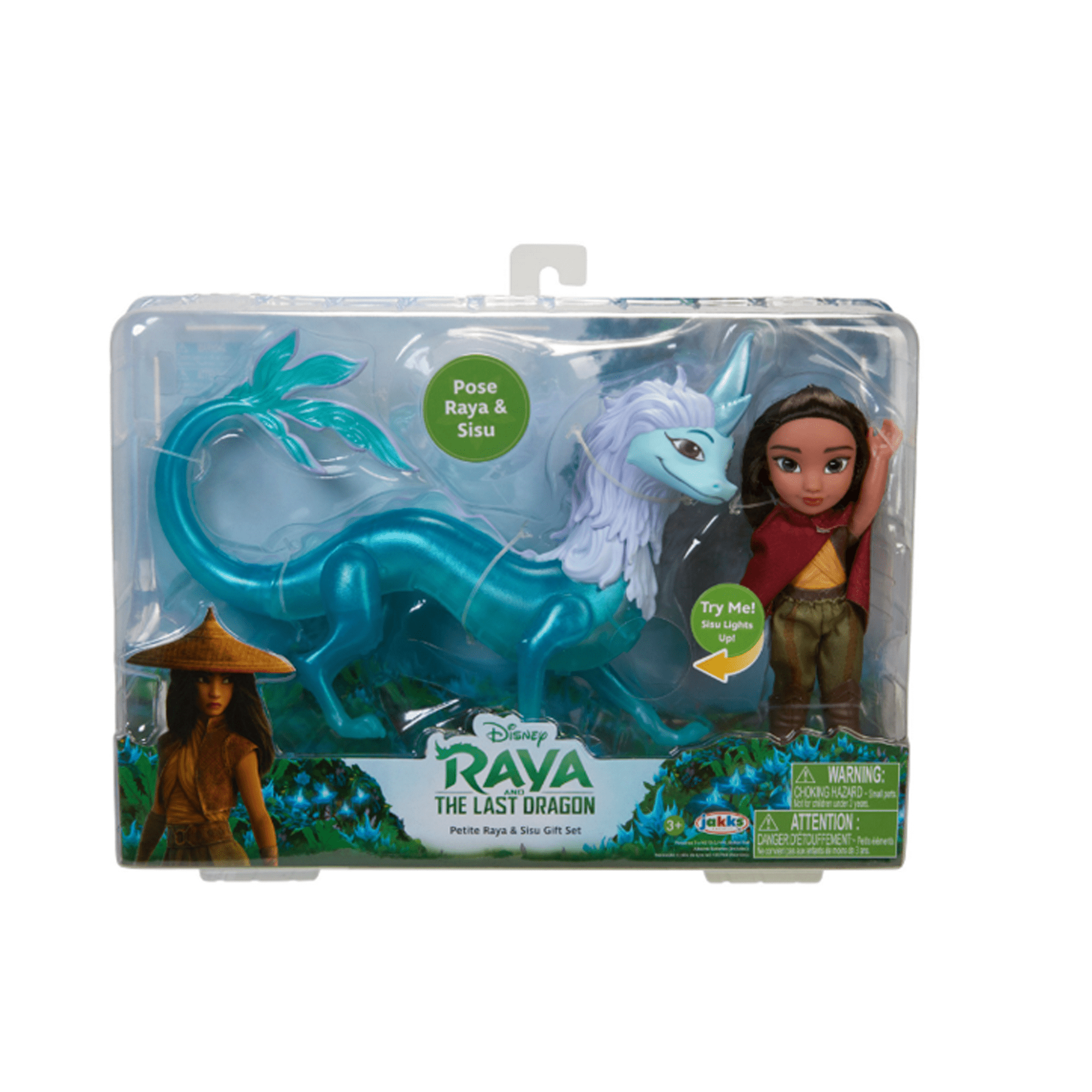 Disney Raya and the Last Dragon Petite Raya & Sisu Fashion Child Doll Gift Set