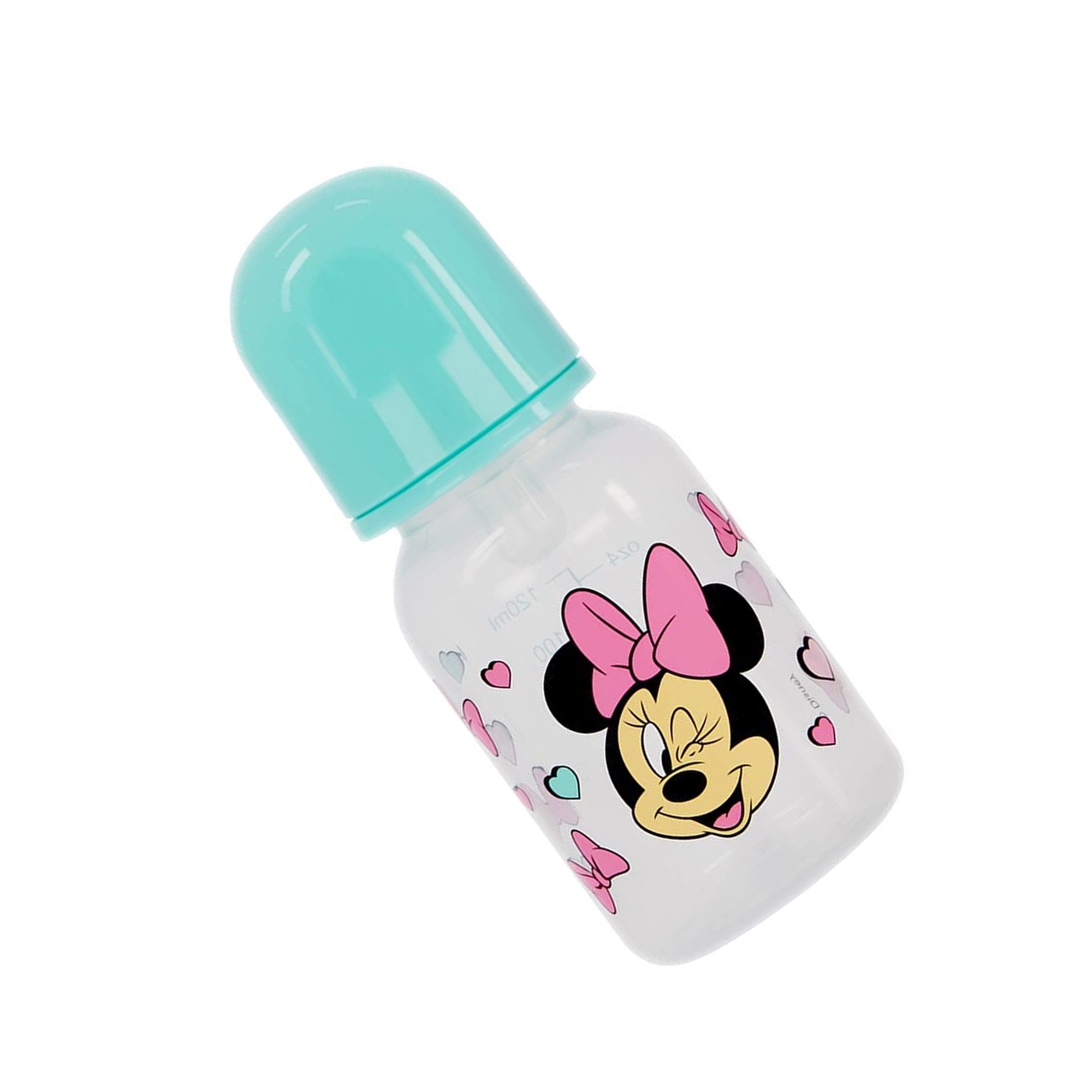 Disney Baby Minnie Mouse Minnie Hearts 5 oz Baby Bottle