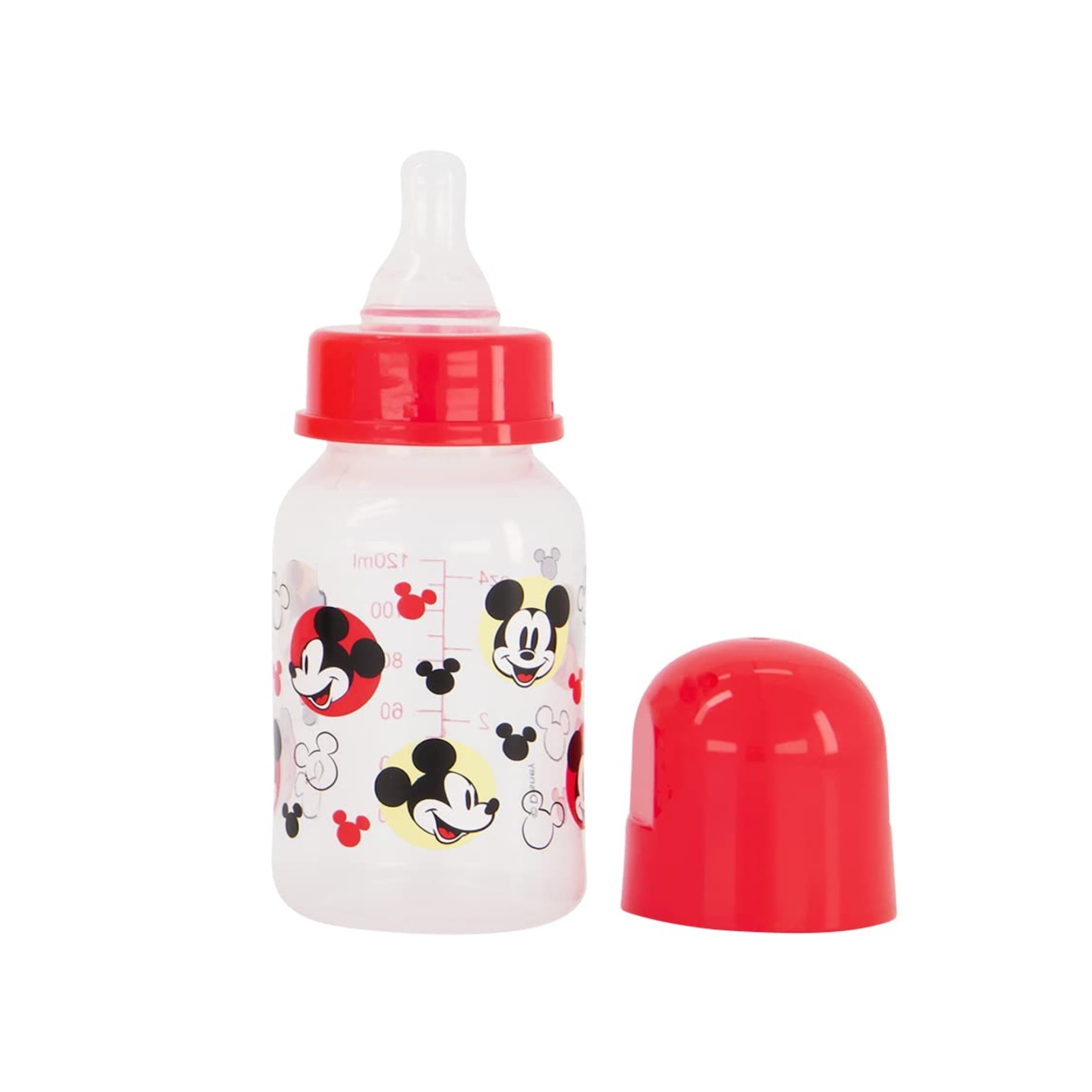 Disney Baby Mickey Mouse Mickey Faces Pattern 5 oz Baby Bottle