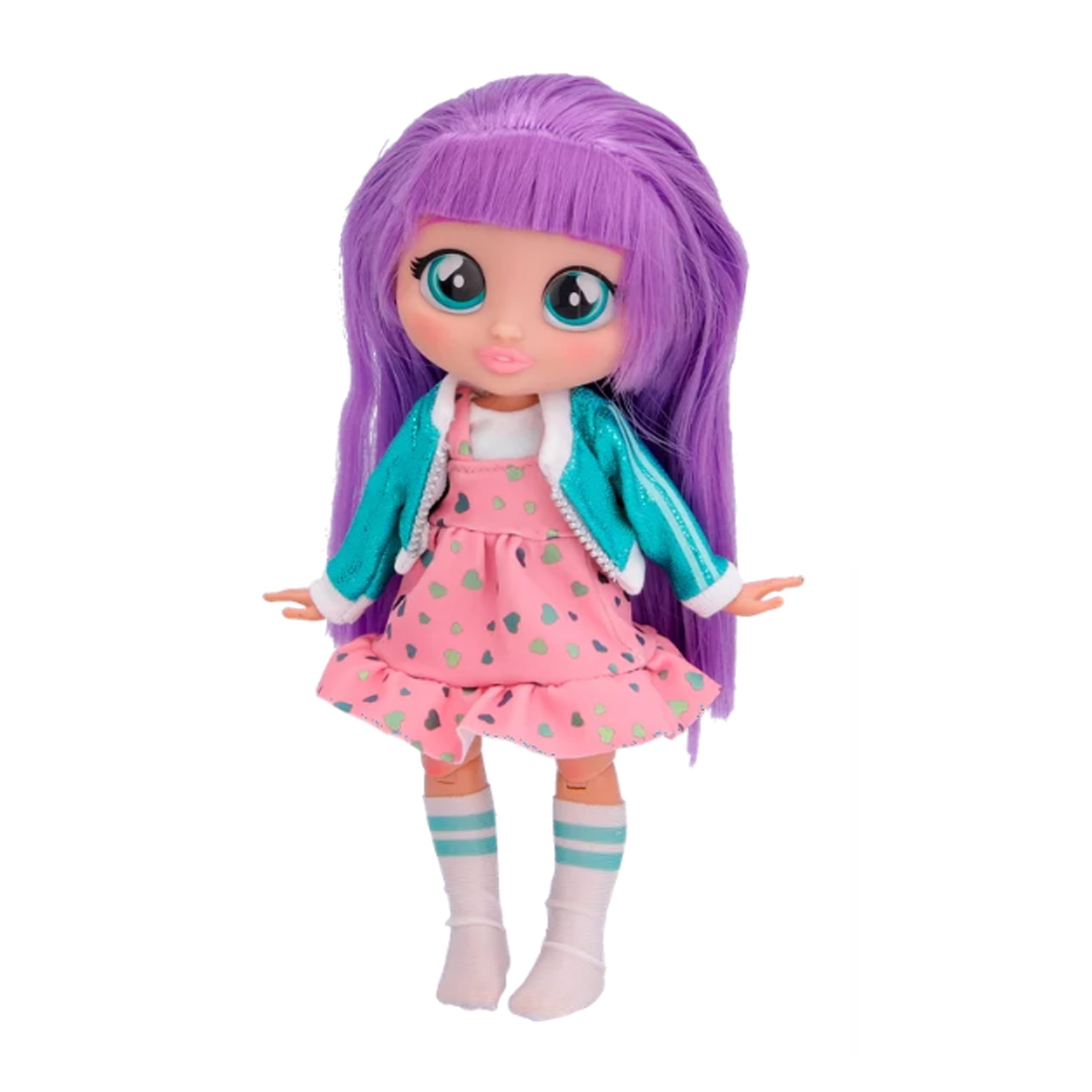 BFF by Cry Babies Lala 8 inch Fashion Doll with 9+ Surprises - Ages 4 Years and up 7.8 inch doll