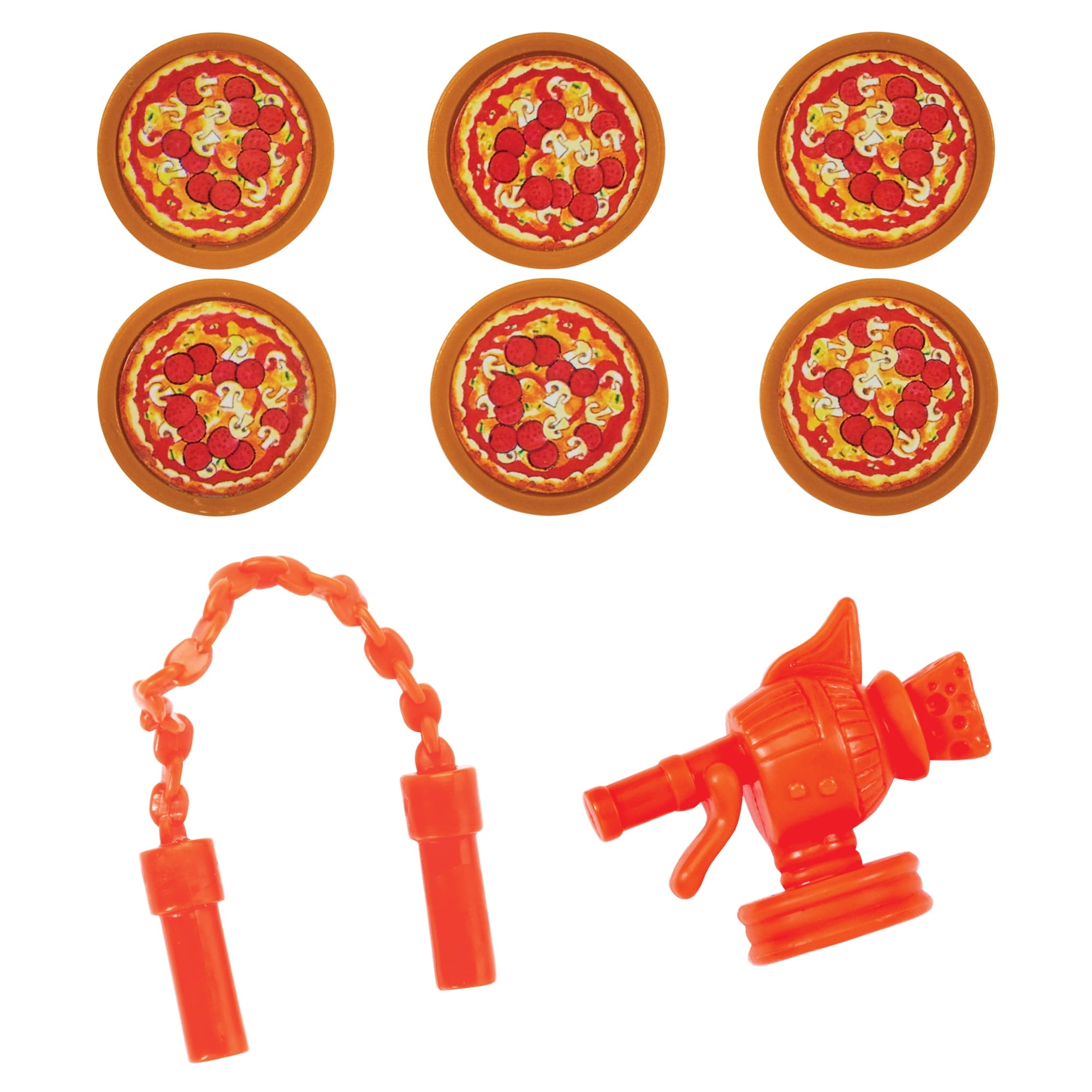 Playmates Teenage Mutant Ninja Turtles Pizza Tossin Mike Action Figure, (6")