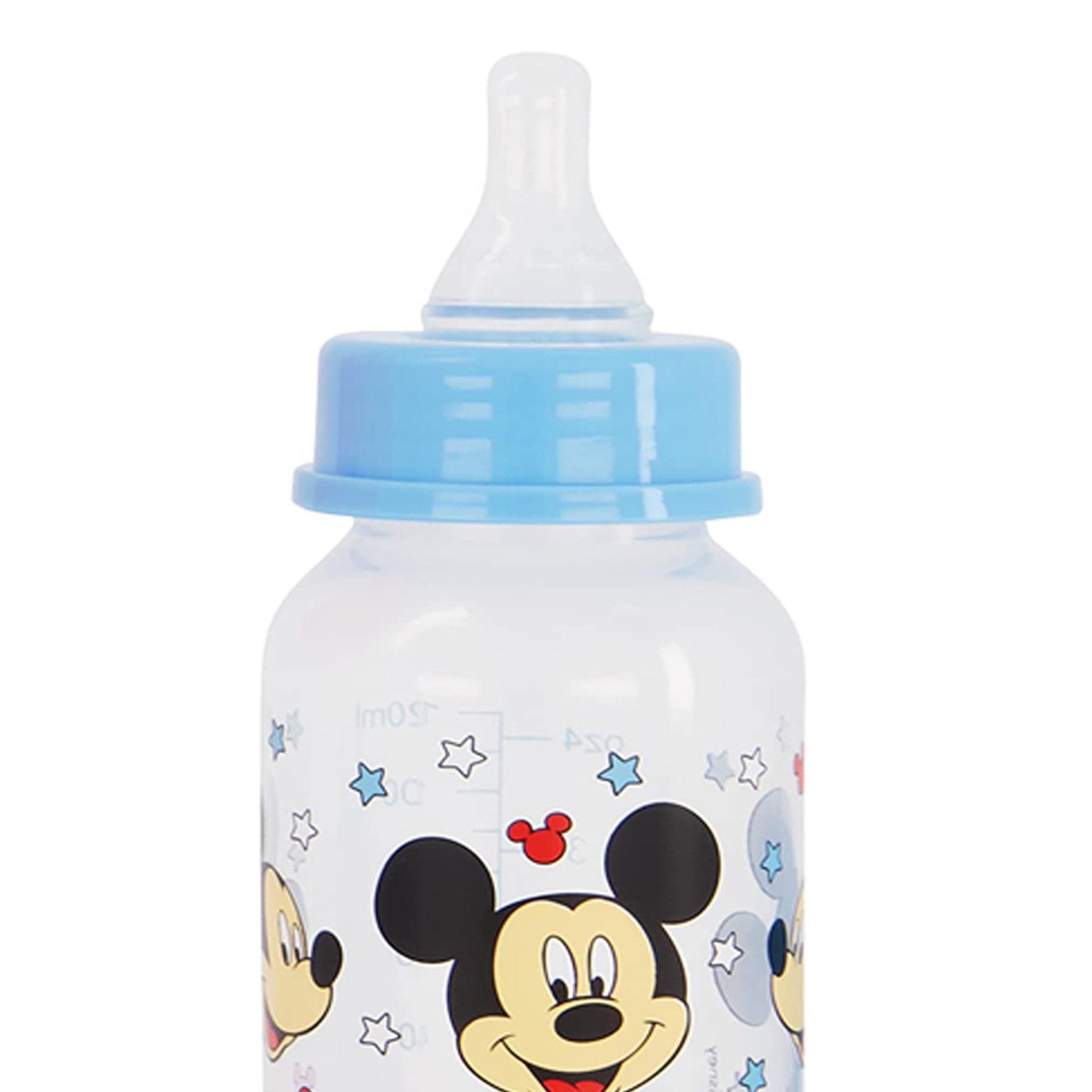 Disney Baby Mickey Mouse Polka Dot Stars 5 oz Baby Bottle
