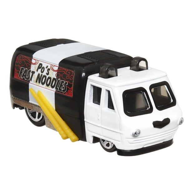 Hot Wheels Licensed Character Car (Disney Kung Fu Panda Po Ping), Gift for Kids 3 Years & up & Collectors