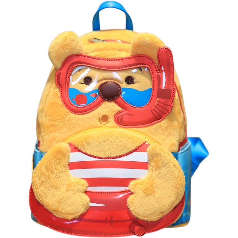 Loungefly Disney: Winnie The Pooh Summer Splash Mini Backpack – Stylish, Compact Design