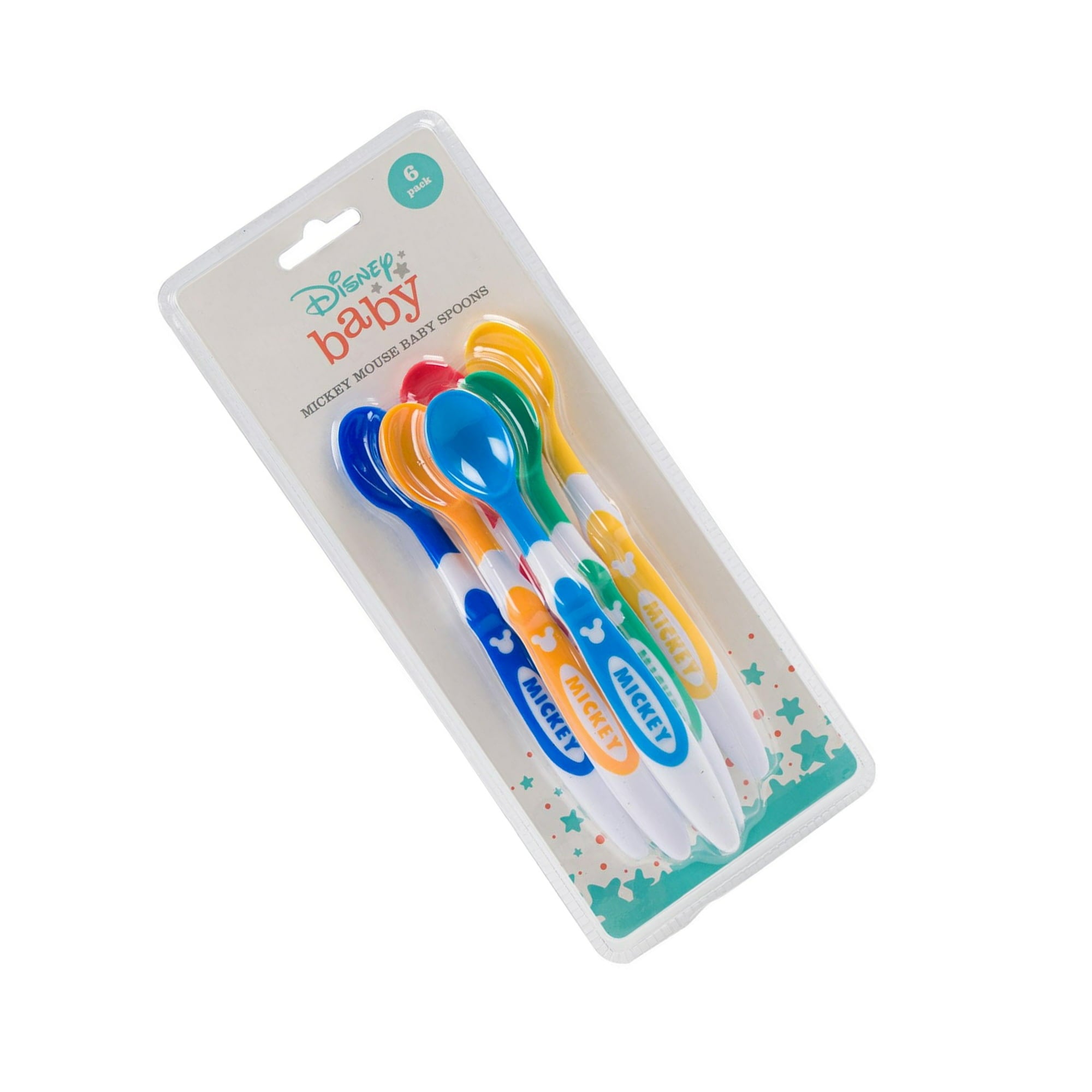 Disney Baby 6-Pack Mickey Mouse Multicolor Spoon Set