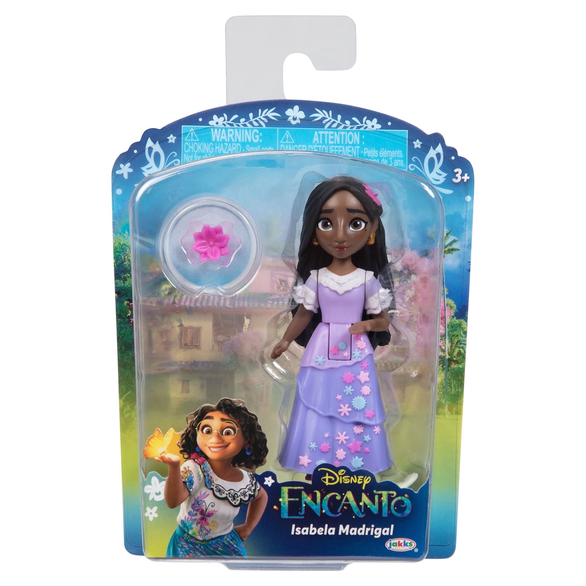 Encanto Disney Small Isabela Madrigal Doll Playset, 2 Pieces