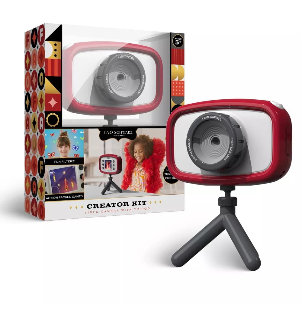 FAO Schwarz Creator Kit Video Camera with Tripod