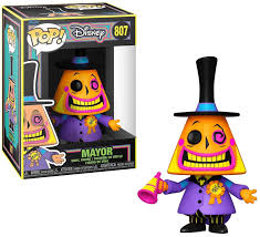 Funko POP! Mayor (Blacklight Edition) Collectible Bobblehead Figure From Disney The Nightmare Before Christmas