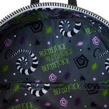 Loungefly: Warner Brother's Beetlejuice Western Cosplay Mini Backpack – Stylish, Compact Design