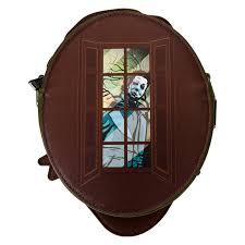 Loungefly: Halloween Michael Myers Mask Glow Crossbody Bag – Stylish, Compact Design