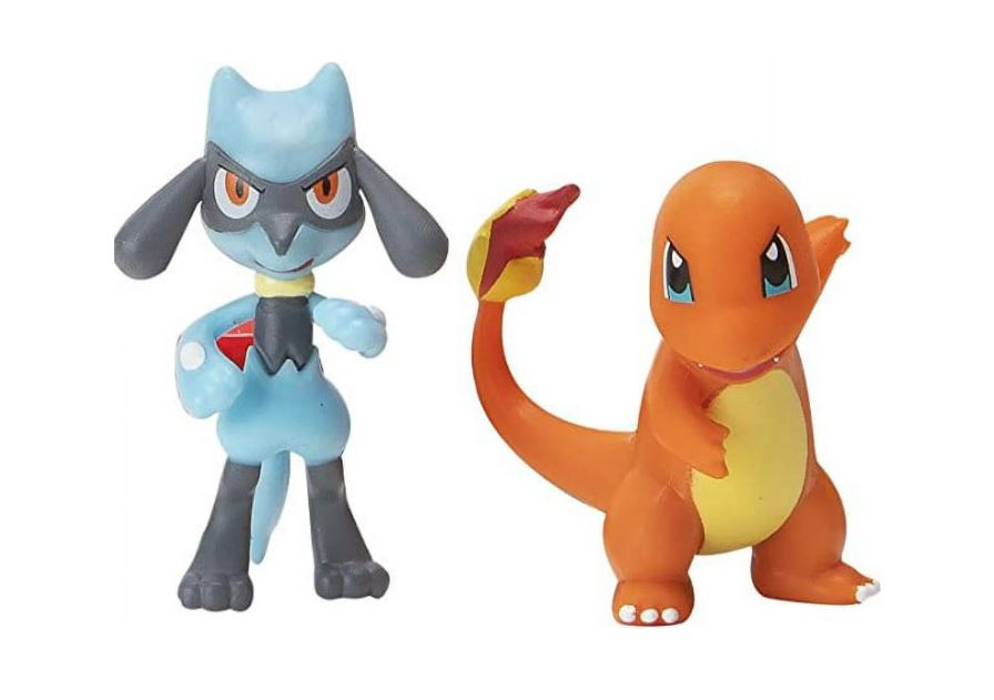 Pokemon Surprise Attack Poke Ball Battle Game - Charmander #1 w/ Poke Ball vs. Riolu w/ Repeat Ball