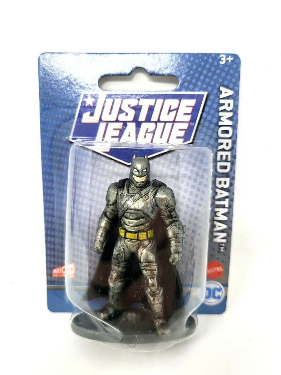 Justice League DC Micro 2" Armored Suit Batt-man Figurine