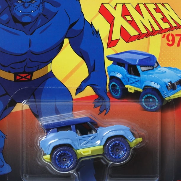 Hot Wheels Licensed Character Car (X-Men Beast), Gift for Kids 3 Years & up & Collectors