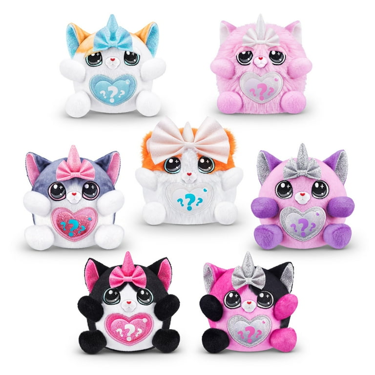 Sparkling Kittycorn Magic: Rainbocorns Surprise Series 2 Plushies, Gold, For Ages 3 And Up