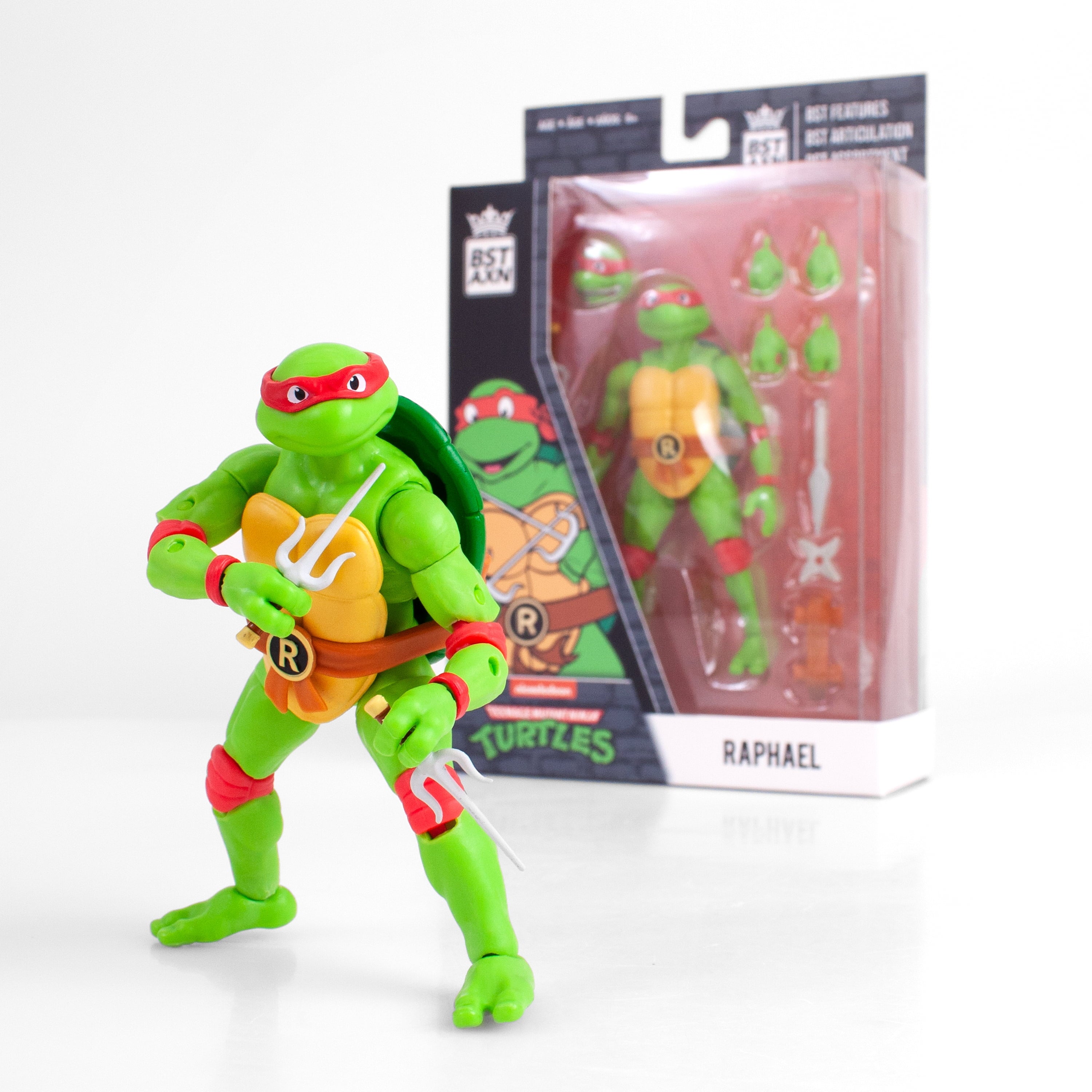 Teenage Mutant Ninja Turtles Raphael 5 Action Figure (Net), Loyal Subjects