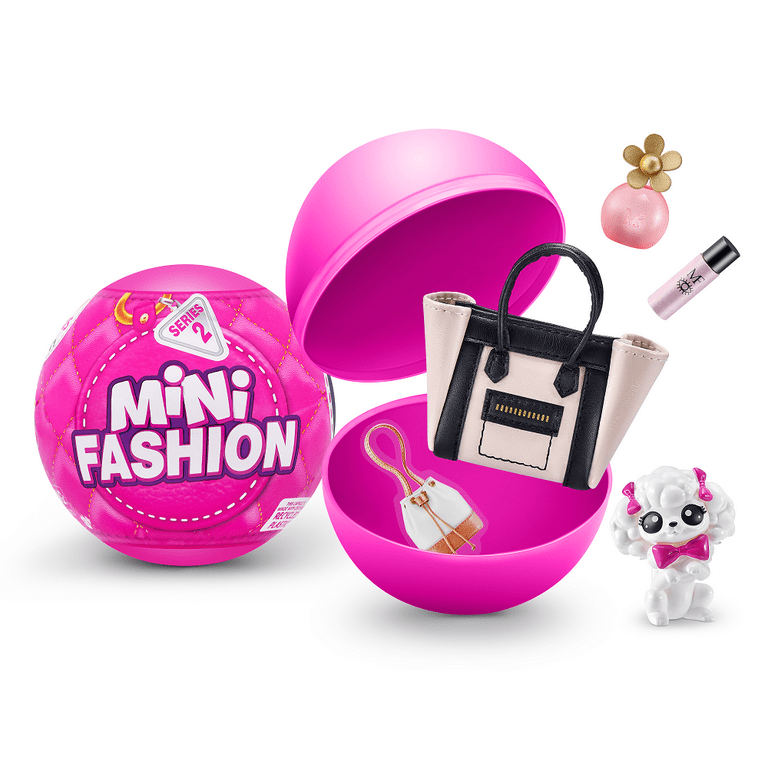 Mini Fashion 5 Surprise Capsule (One Pack), Series 2 Edition, Novelty & Gag Toy, For Ages 3 And Up