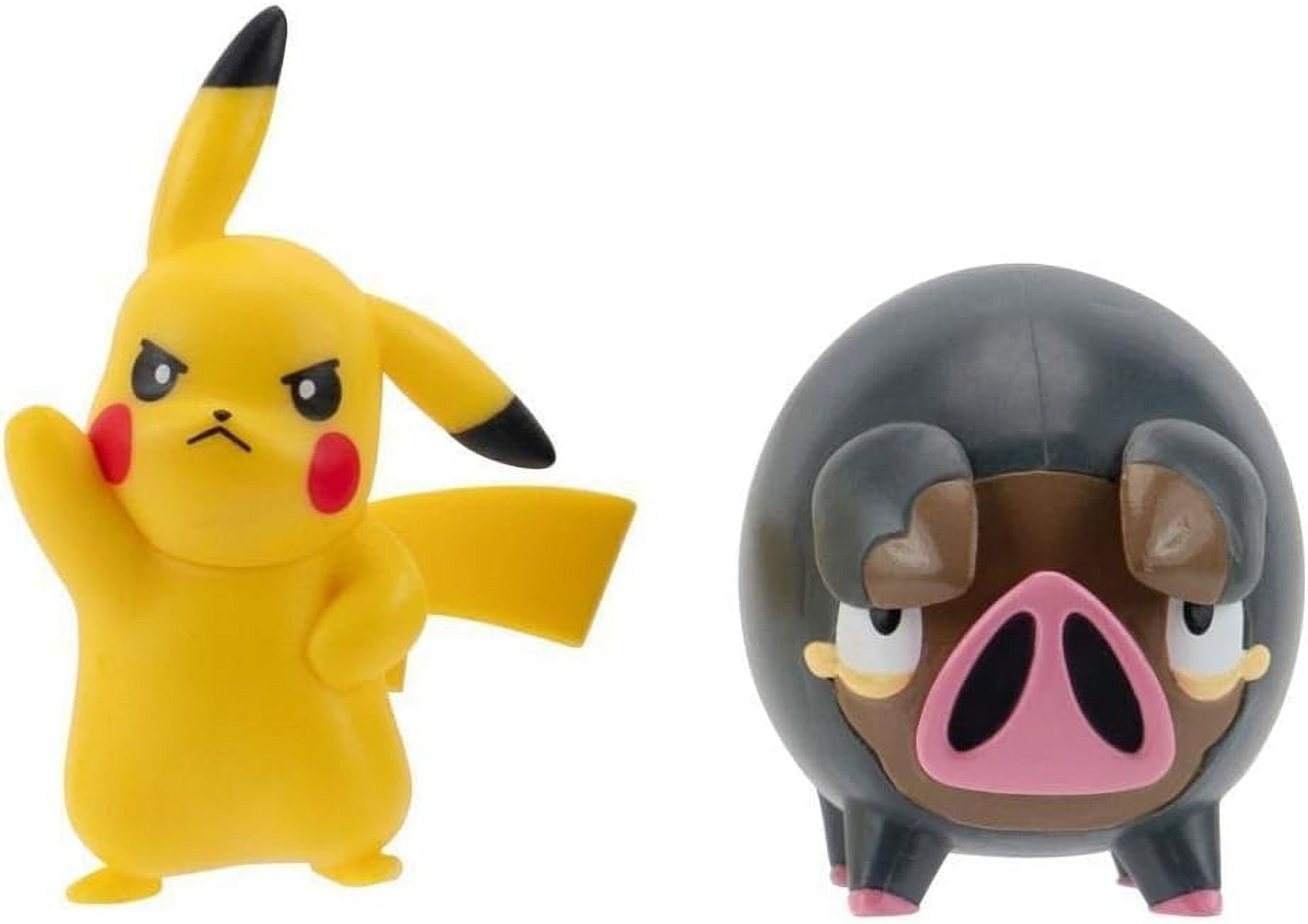 Pokémon Duo Battle Edition: Lechonk & Pikachu 2 Inch Battle Figures