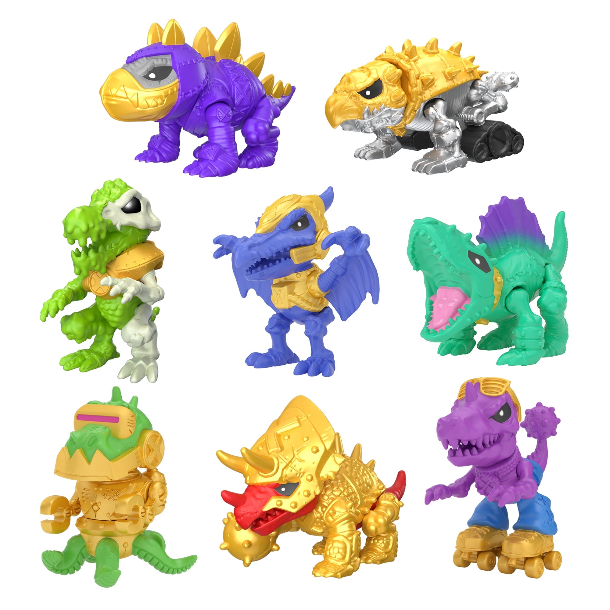 Treasure X Dino Gold, Smash the Egg to Save the Dino, Eight New Mini Dinos to Collect, Ages 5+