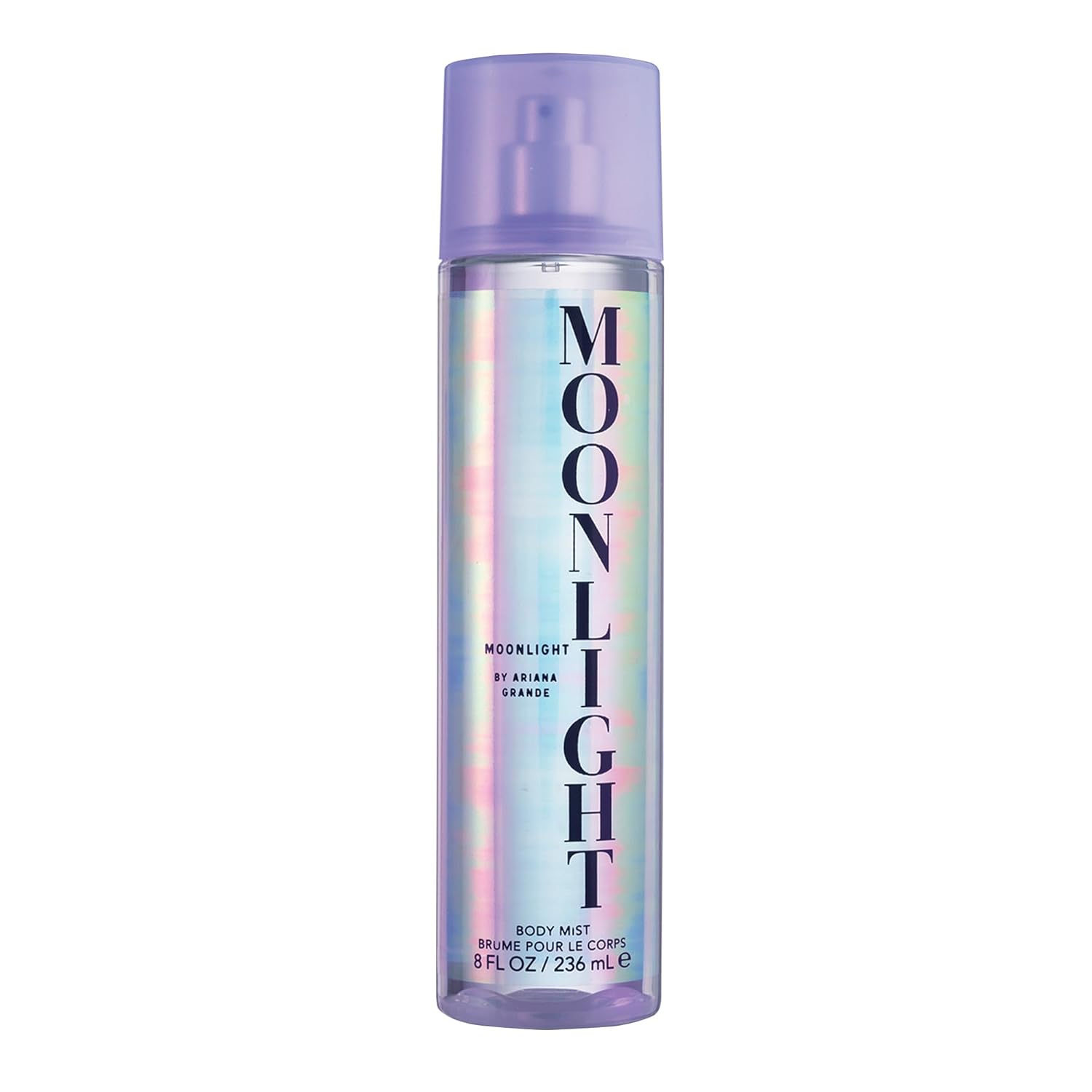 Ariana Grande Moonlight Body Mist – Floral Gourmand Fragrance for Women – 8 Fl Oz