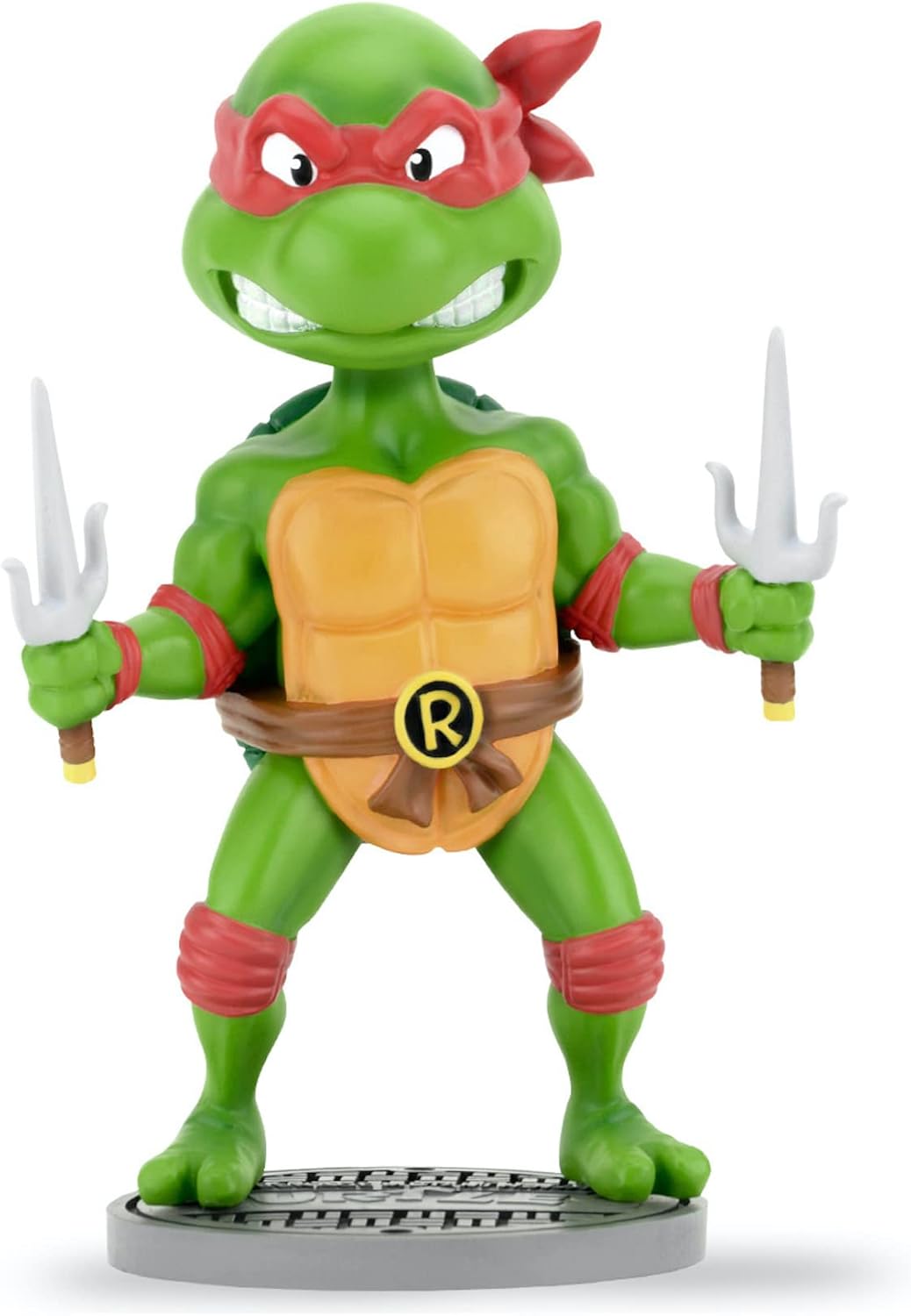 NECA Teenage Mutant Ninja Turtles (Classic) Head Knocker Raphael Toy Figure