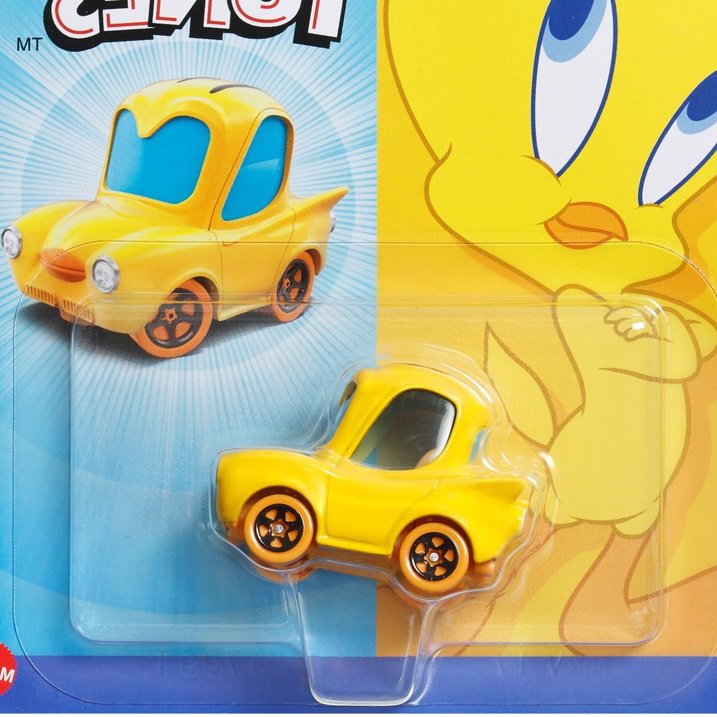 Hot Wheels Licensed Character Car (Looney Tunes Tweety), Gift for Kids 3 Years & up & Collectors