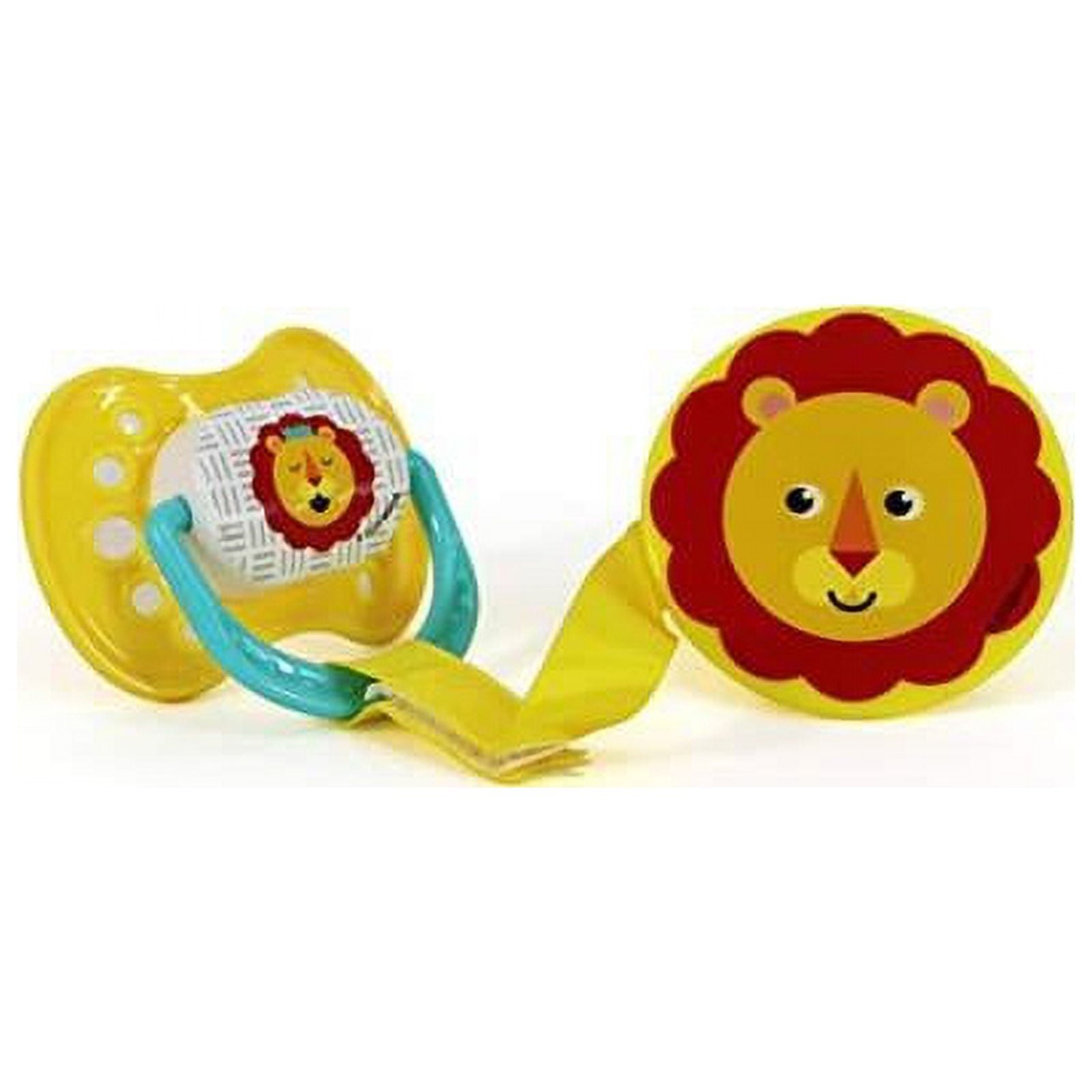 Cudlie - Fisher Price 2 Pacifier/2 Clip, Hear Me Roar