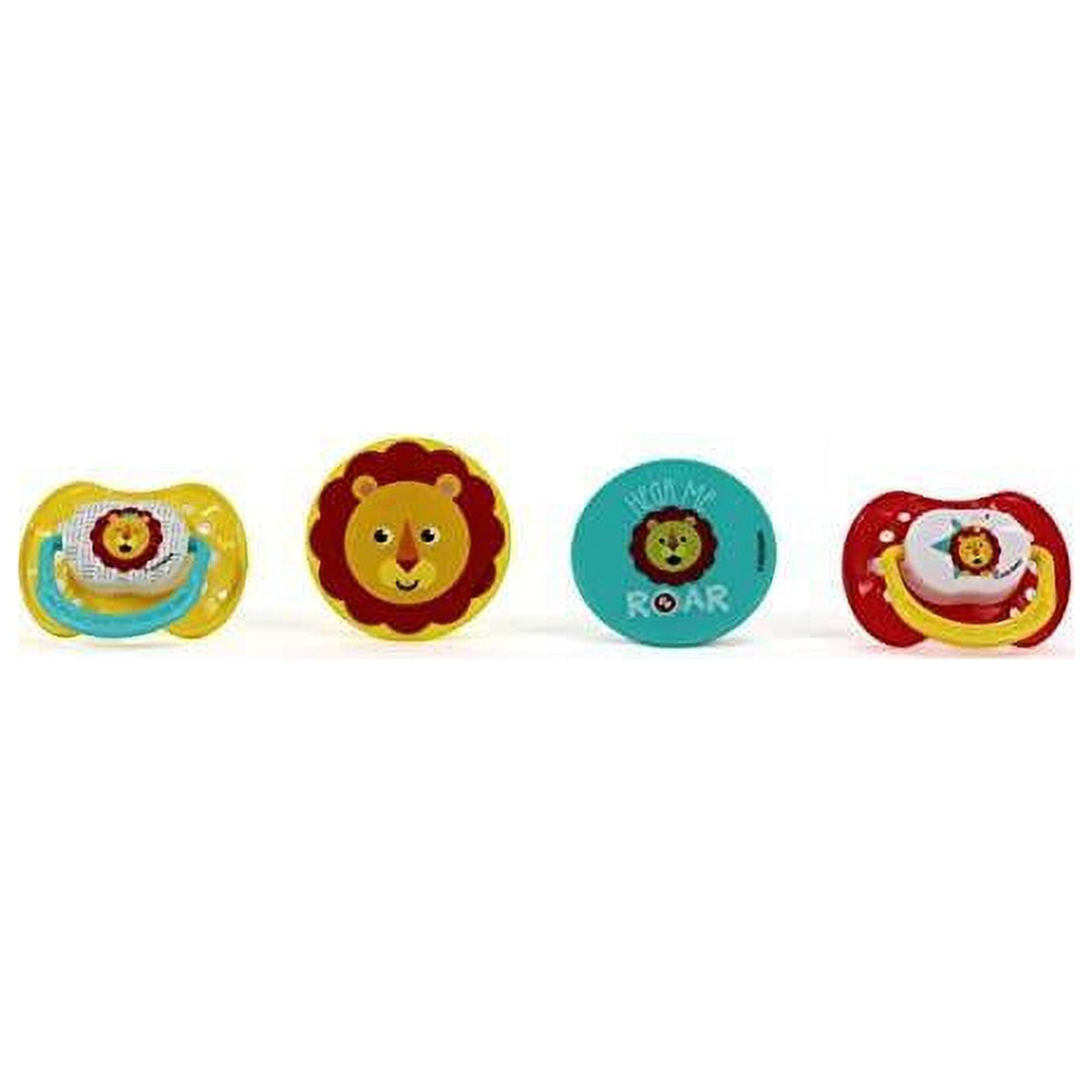Cudlie - Fisher Price 2 Pacifier/2 Clip, Hear Me Roar
