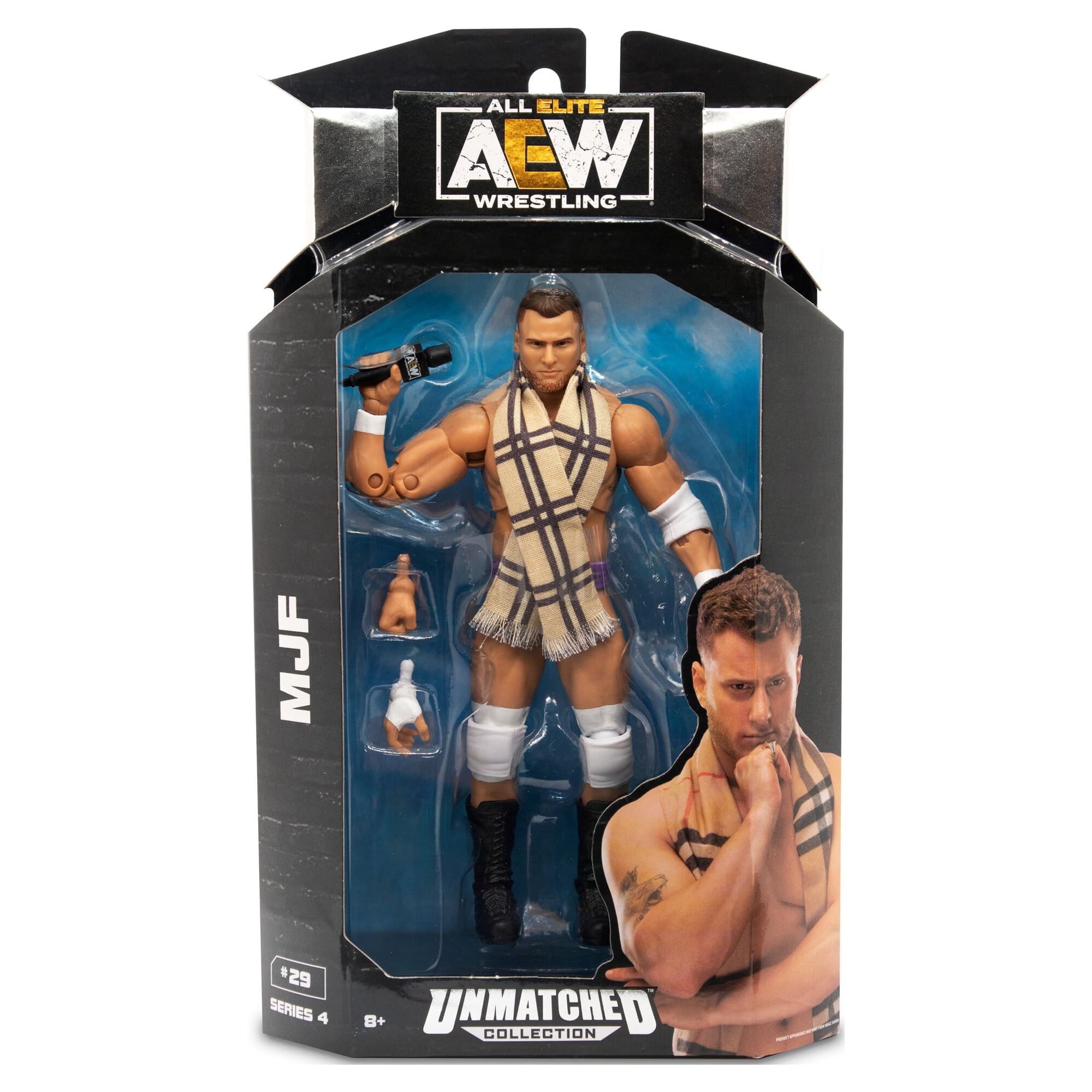 AEW MJF (W/ Scarf) Unmatched Collestion Series 4 Action Figure