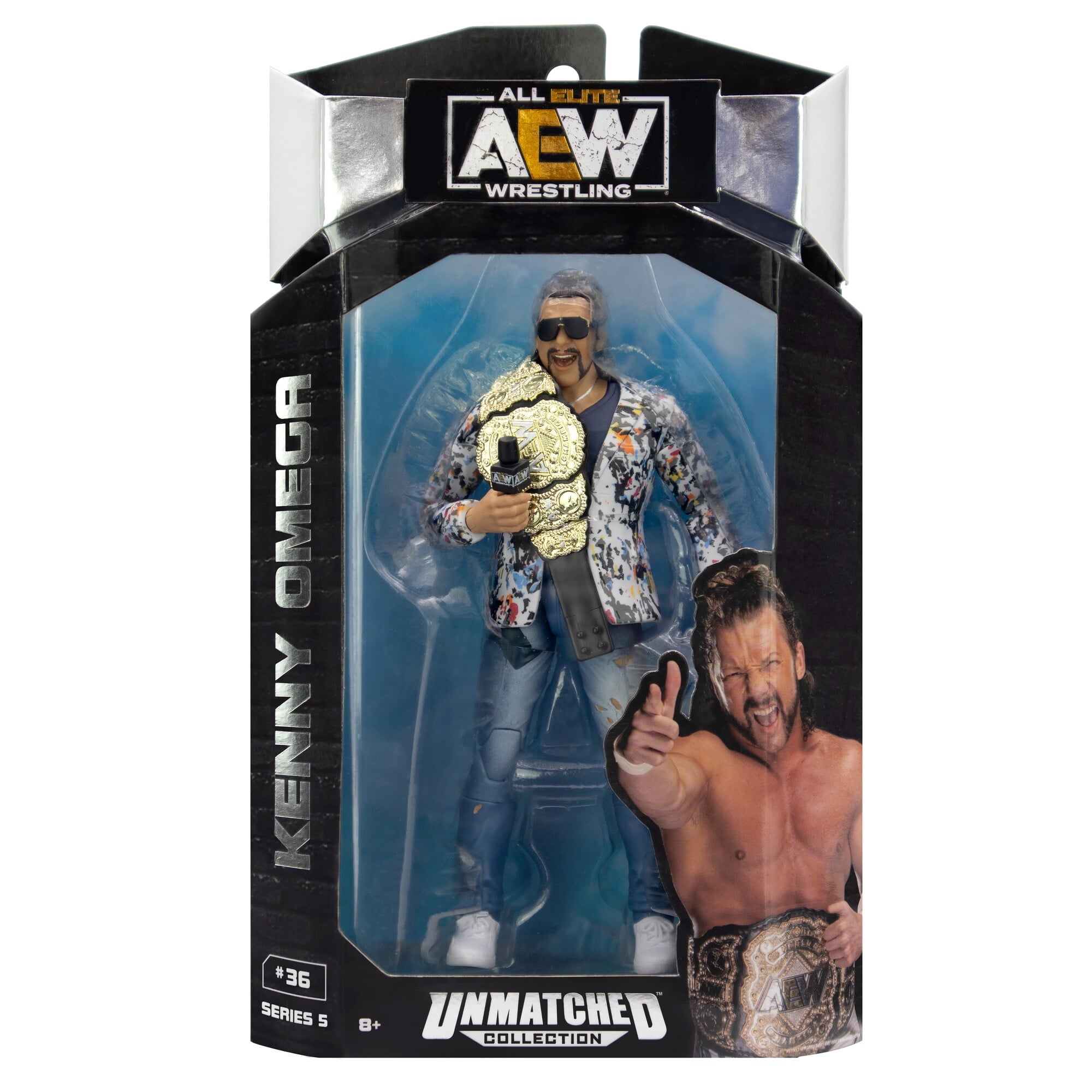 AEW Kenny Omega Unmatched Collestion Series 5 Action Figure